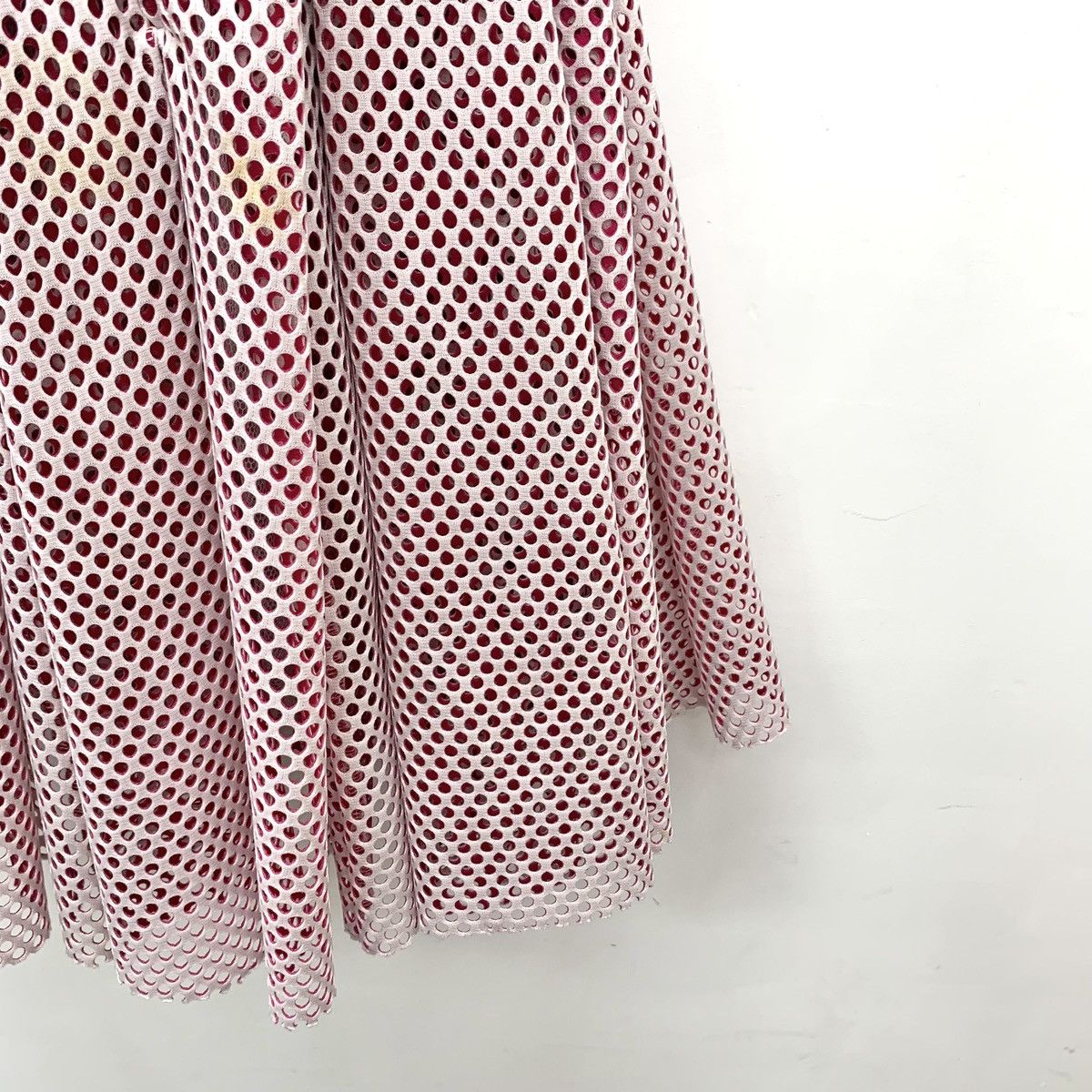 Maje Maje Light Pink Polka Dot Hollow Out Camisole Dress K26WX Size S / US 4 / IT 40 - 4 Thumbnail