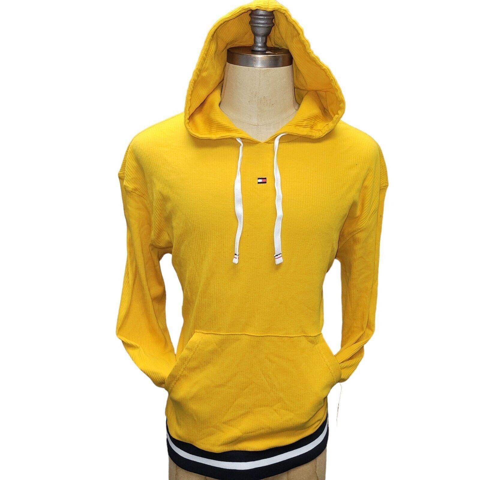Tommy Hilfiger Men's Tommy Hilfiger Ribbed Hoodie. Size XL. New With Tags Size US XL / EU 56 / 4 - 2 Thumbnail