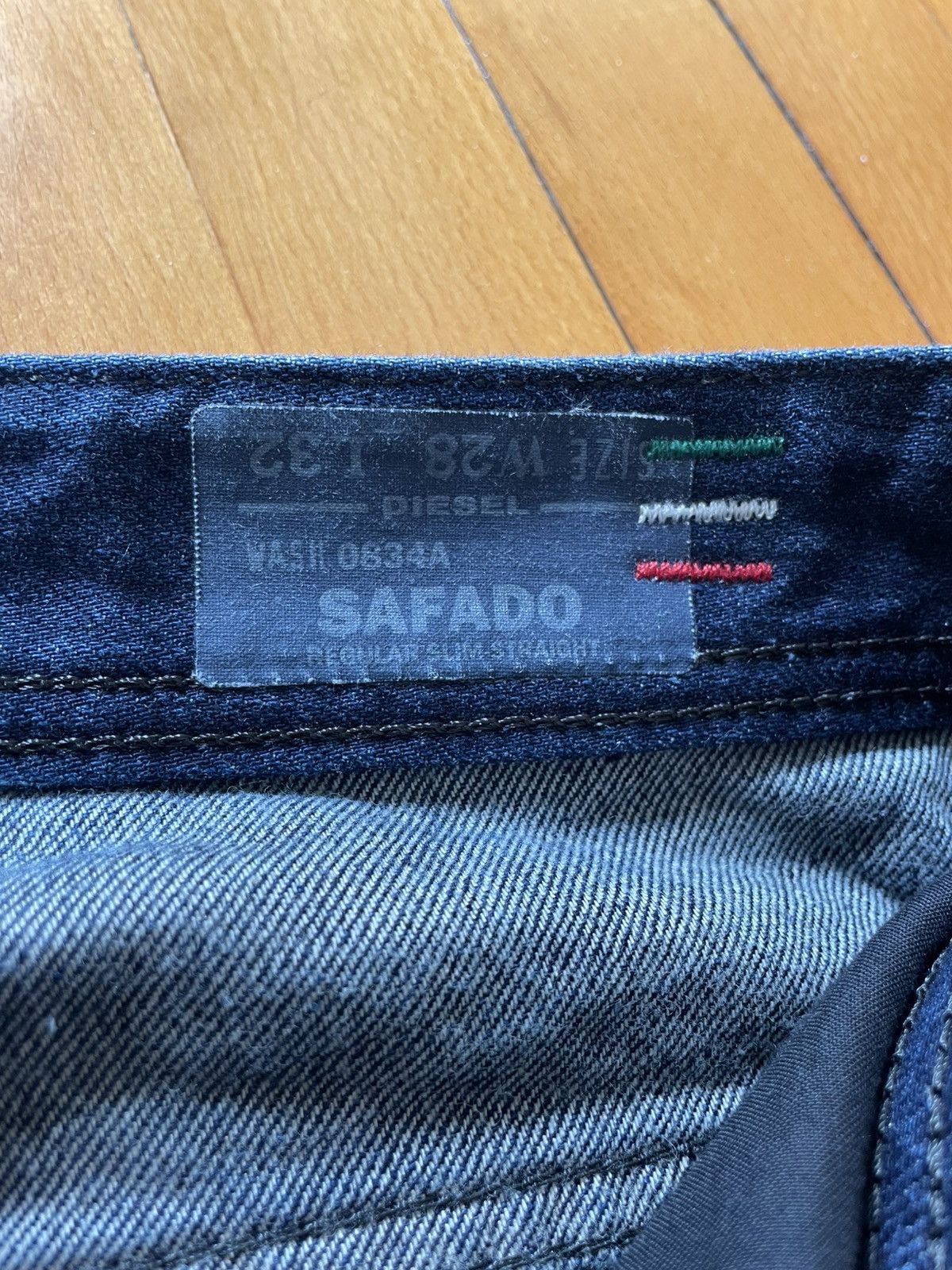 Diesel Safado Slim Straight Size US 28 / EU 44 - 3 Thumbnail