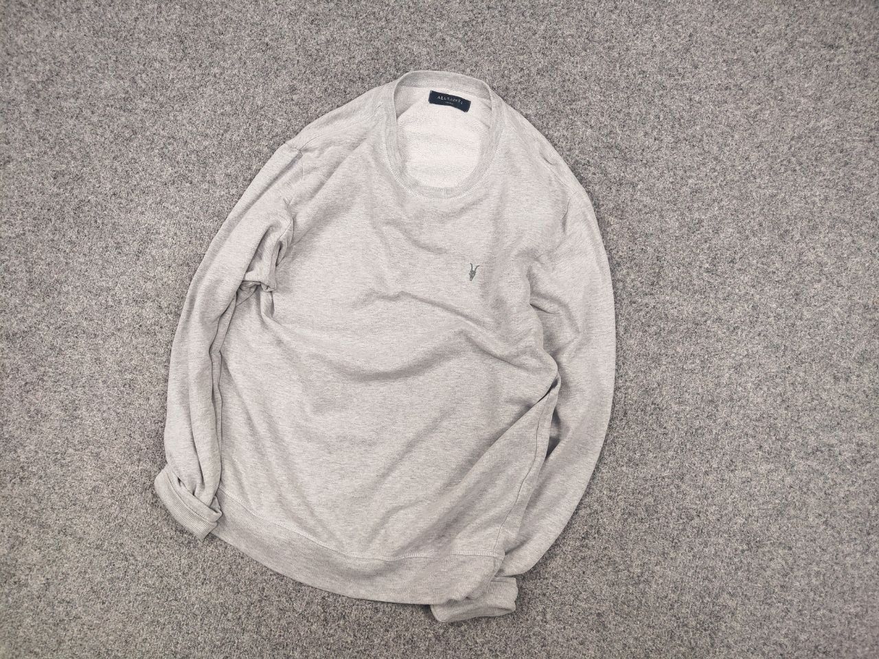Allsaints Allsaints raven crew neck ramskull Gray Sweatshirt Size US S / EU 44-46 / 1 - 3 Thumbnail