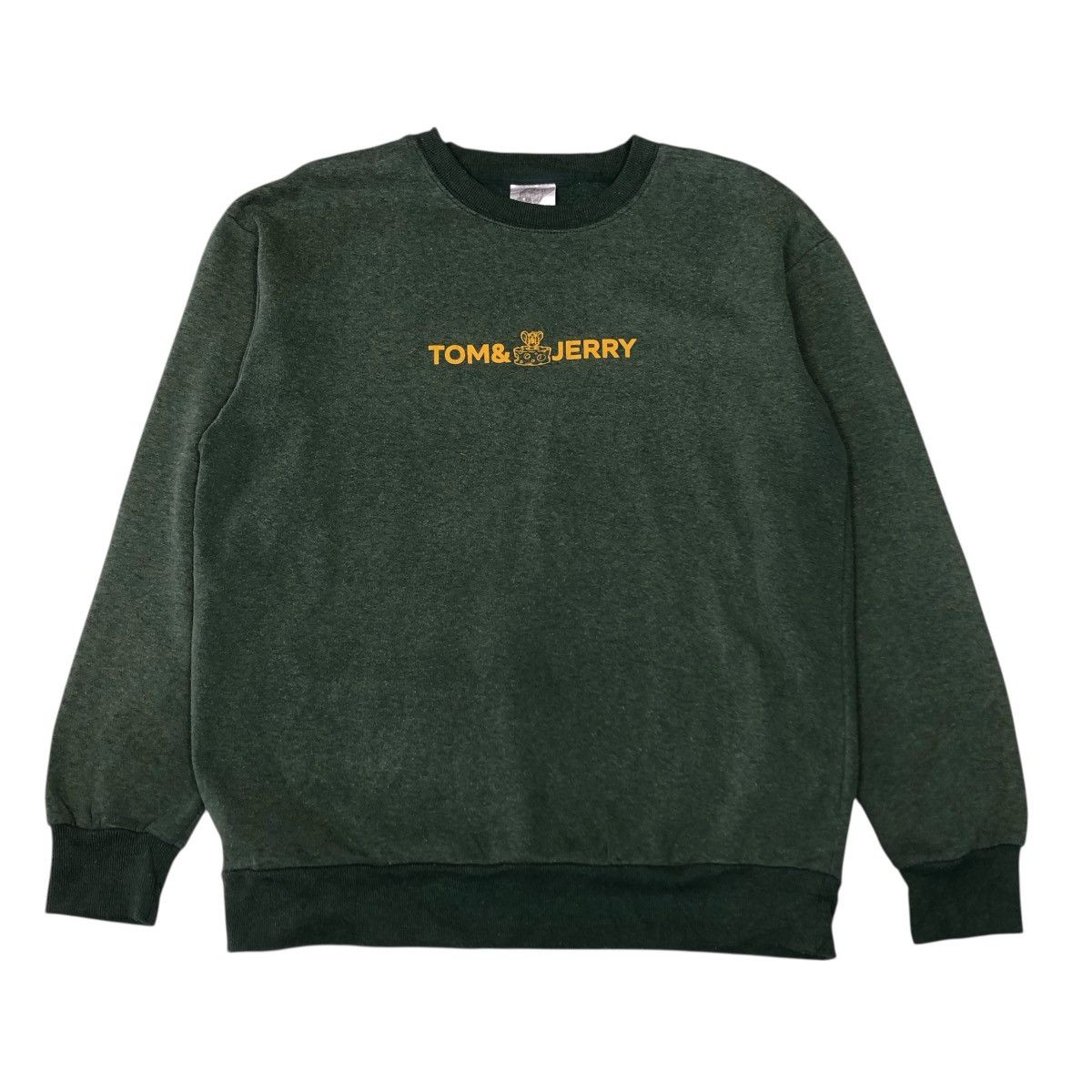 Japanese Brand 📌Vintage Sweatshirt Tom & Jerry Big Logo Size US L / EU 52-54 / 3 - 1 Thumbnail