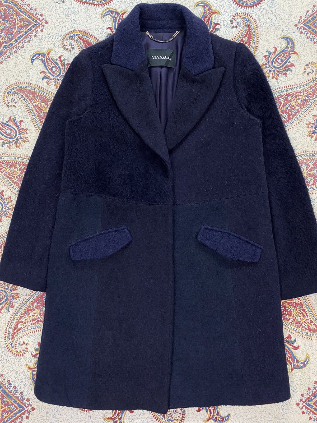 Max Mara Max&Co. Max Mara Hybrid Wool Coat Size S / US 4 / IT 40 - 3 Thumbnail