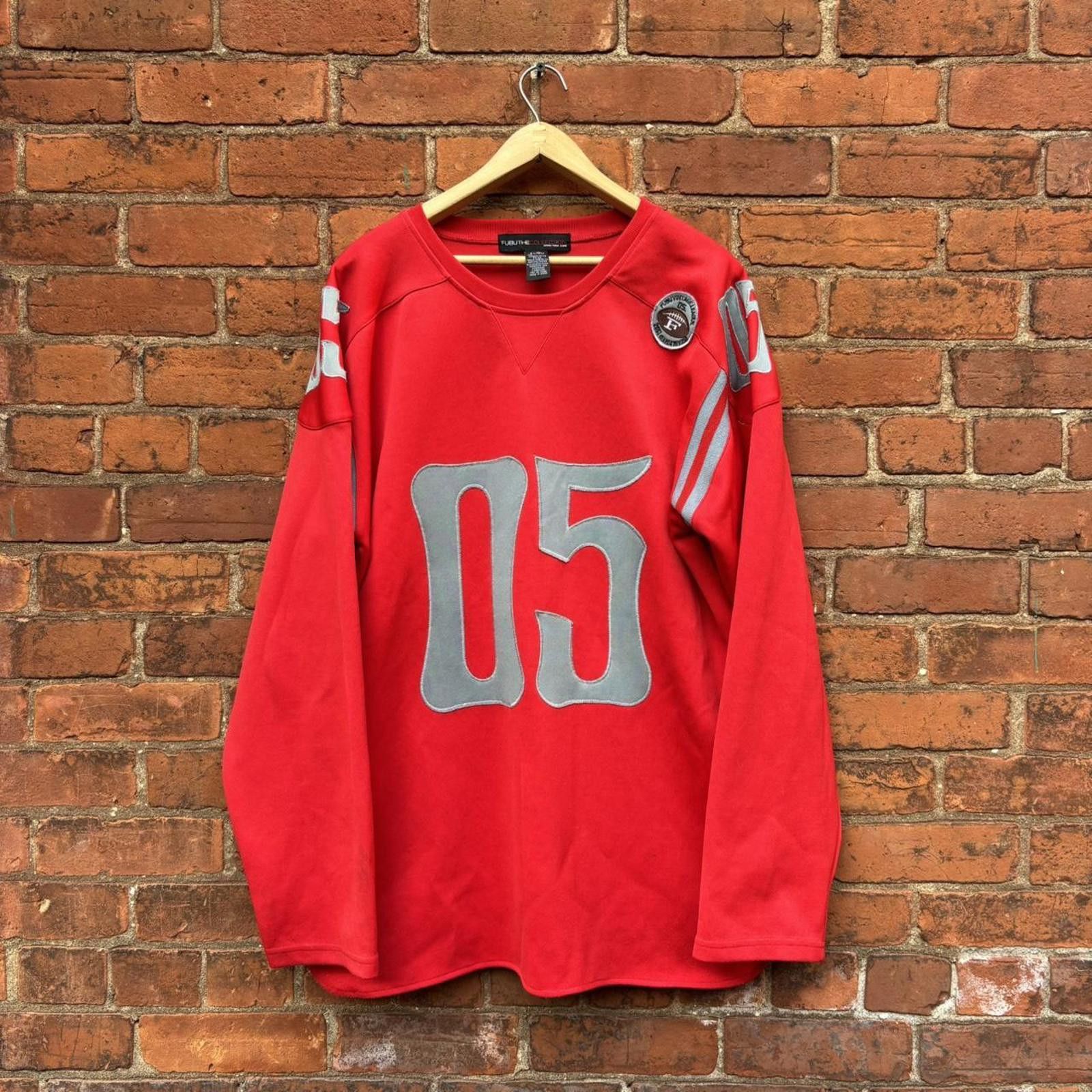Vintage fubu official collection long sleeve jersey 00s XL