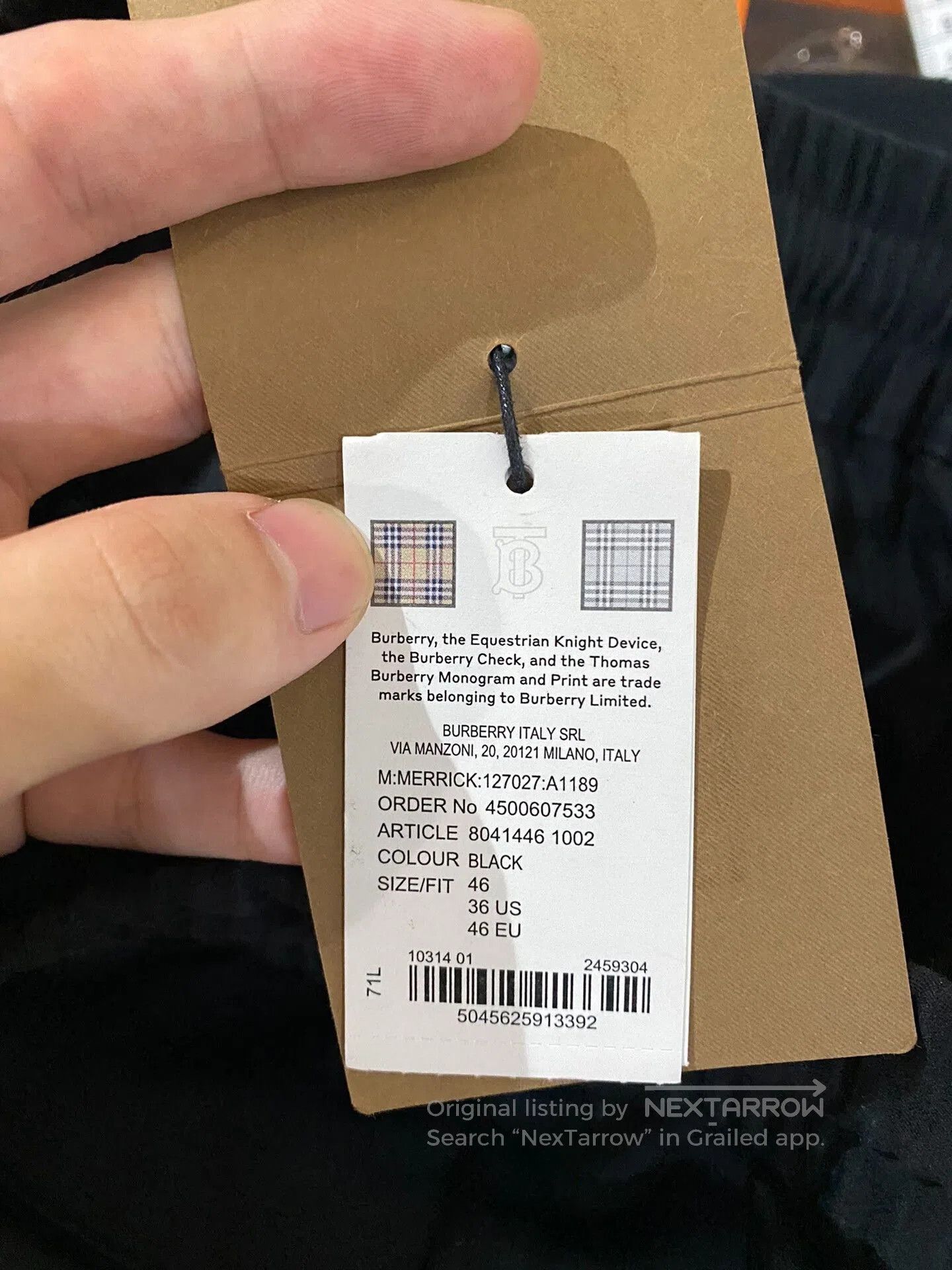Burberry Burberry Men's Casual Pants Size 46. Size US 36 / EU 52 - 5 Thumbnail