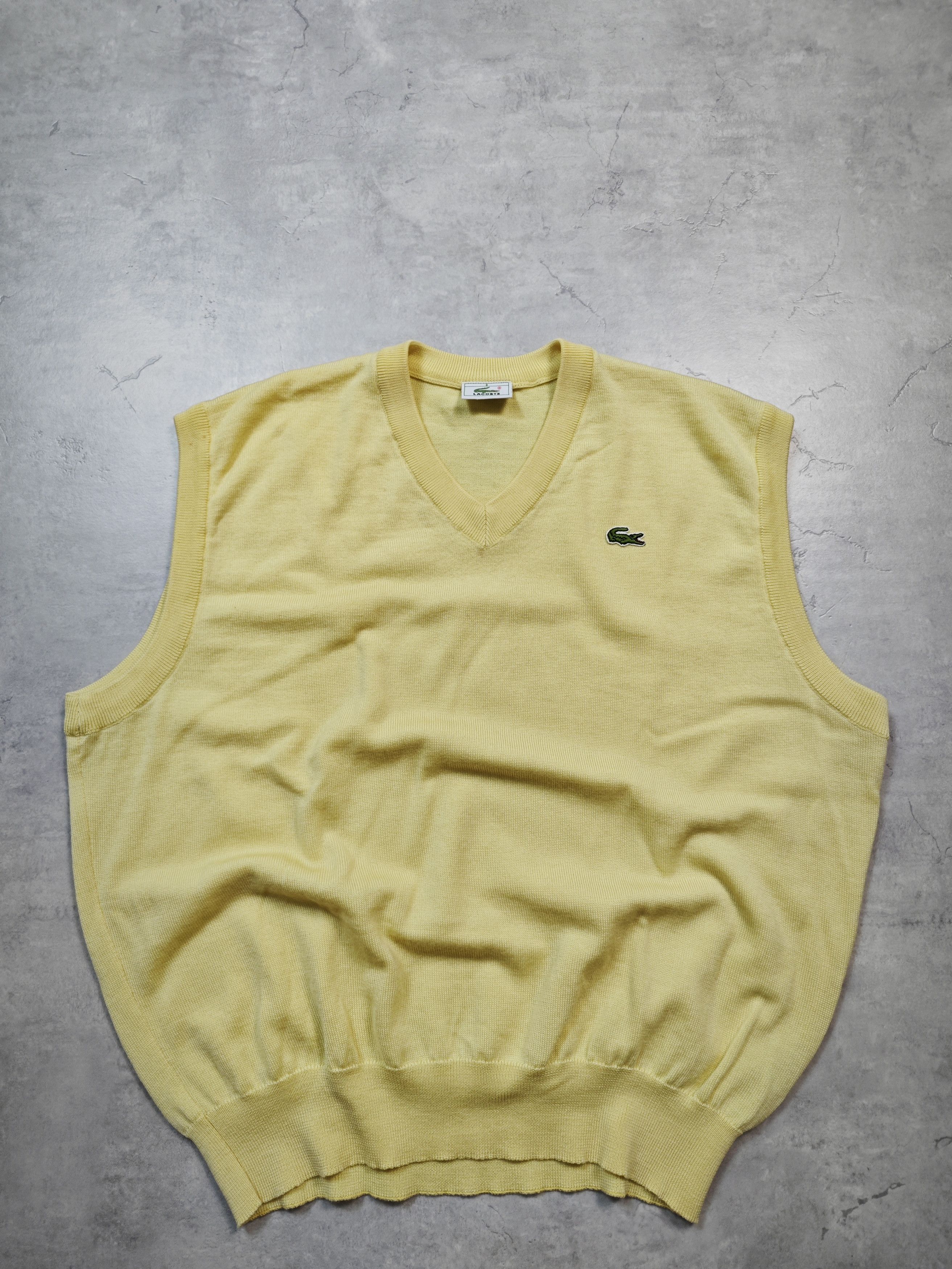 Lacoste Lacoste Vintage Vest Size US XL / EU 56 / 4 - 1 Thumbnail