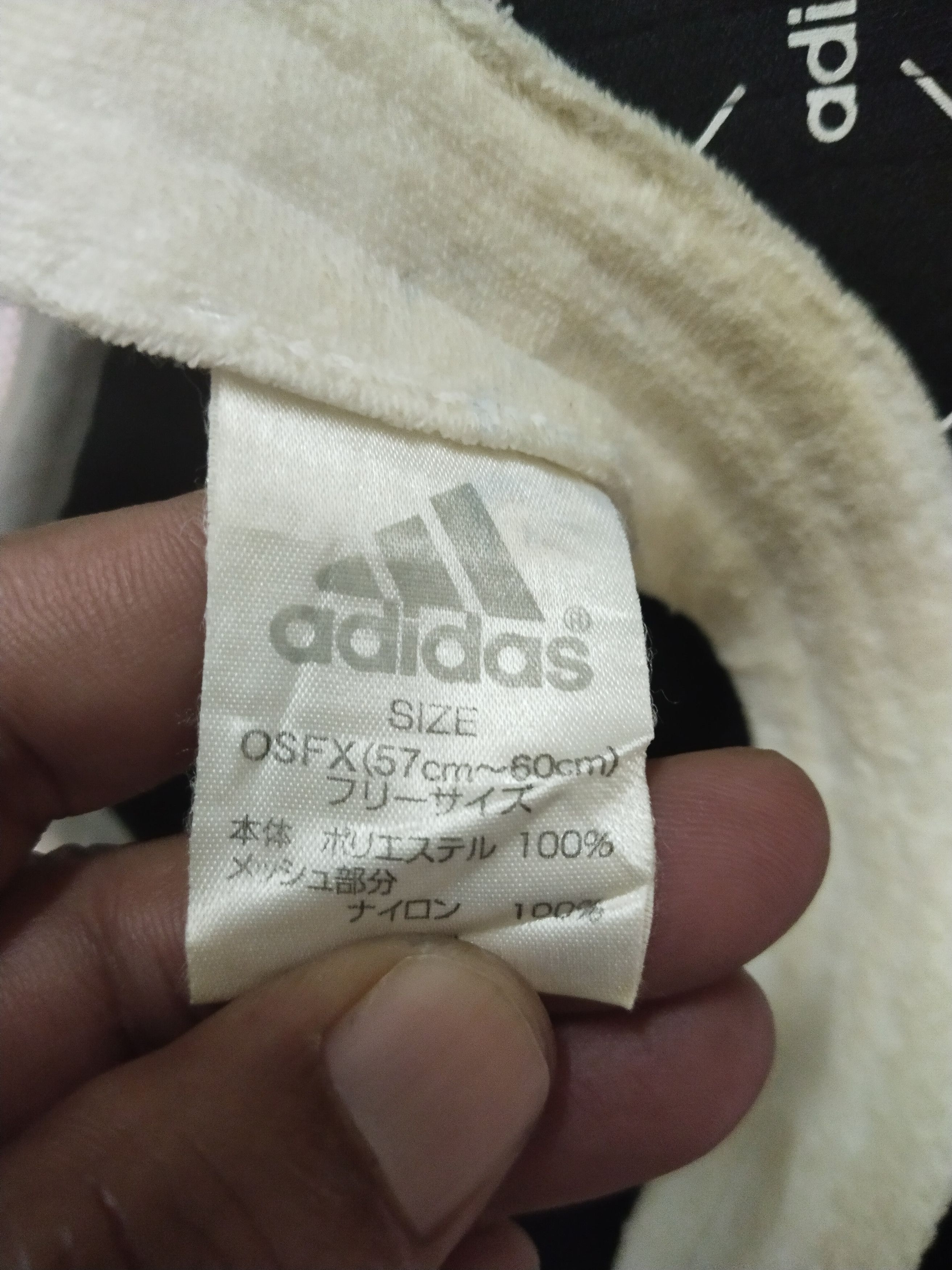 Adidas VINTAGE ADIDAS MONOGRAM 3 STRIPE TRUCKER HAT Size ONE SIZE - 9 Thumbnail