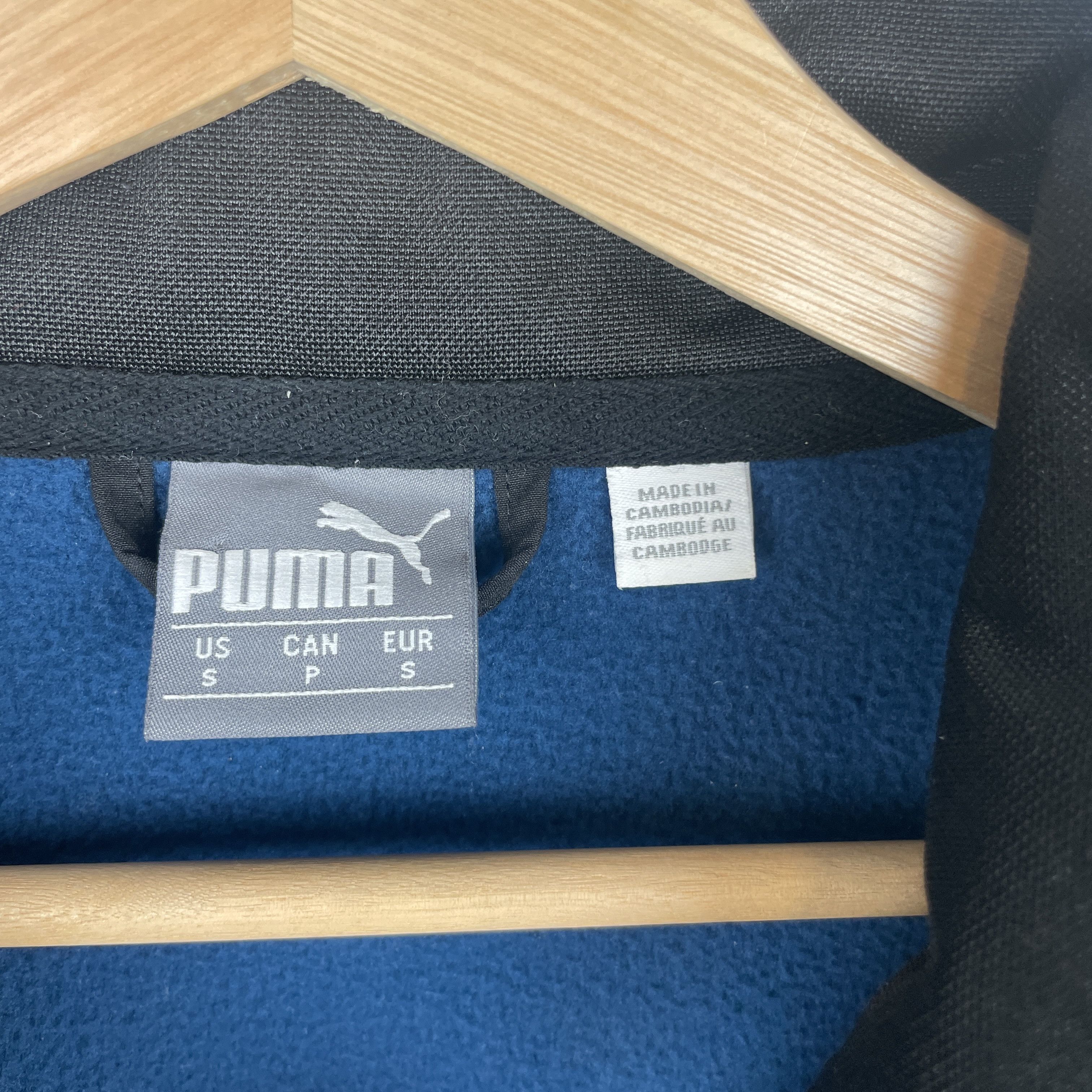 Puma Puma Quarter-Zip Pullover Fleece Sweatshirt Size US S / EU 44-46 / 1 - 6 Thumbnail