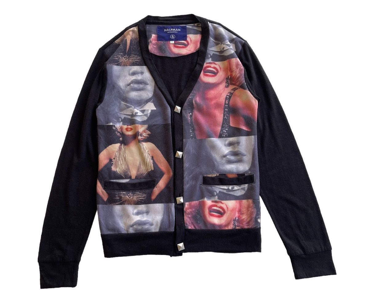 Halfman Halfman X Marilyn Monroe Cardigan Size S / US 4 / IT 40 - 2 Thumbnail