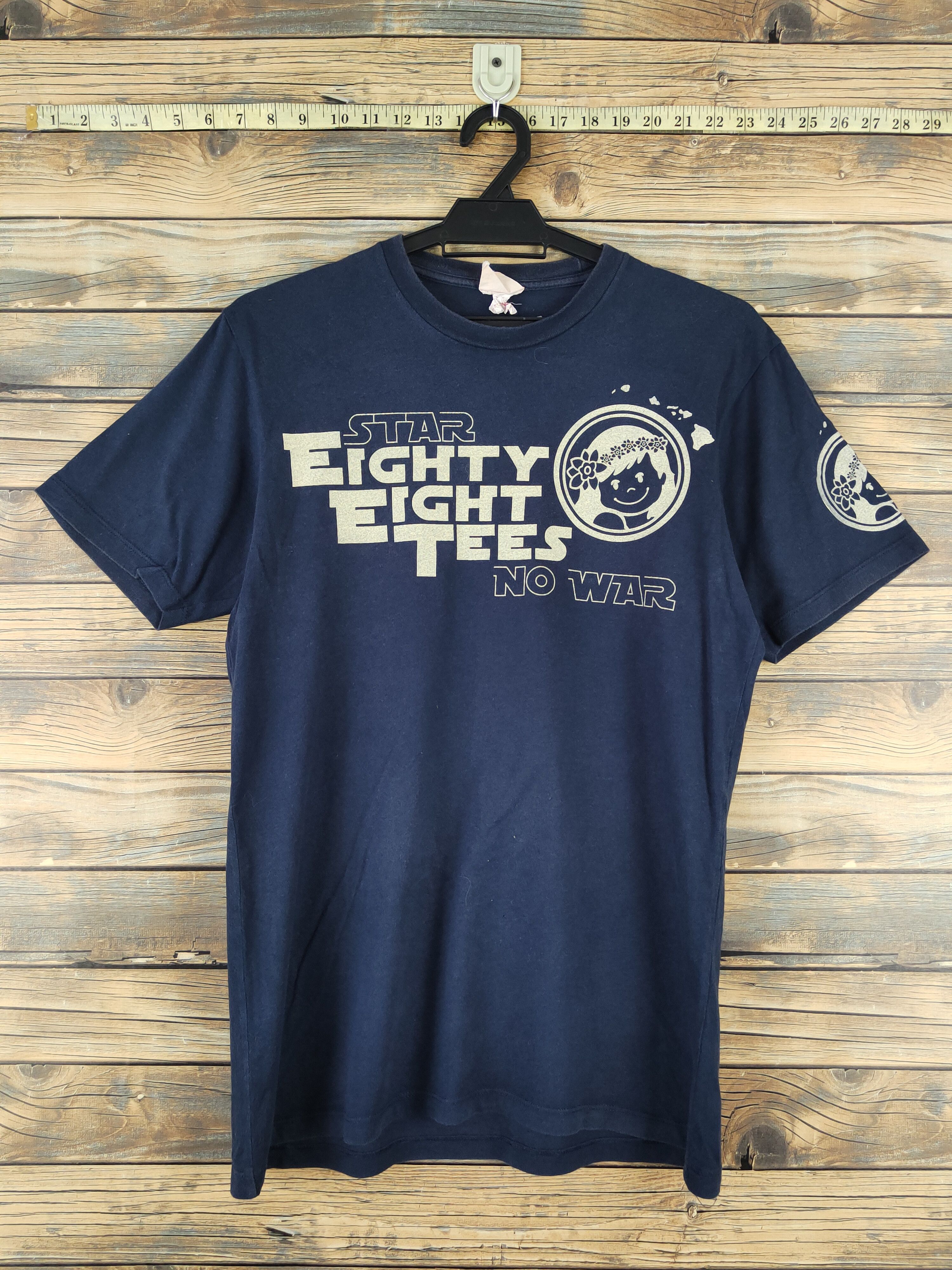 Eighty Eight × Japanese Brand × Vintage DLL 88Tees Navy Short Sleeve T-shirt #022 Size S / US 4 / IT 40 - 1 Thumbnail