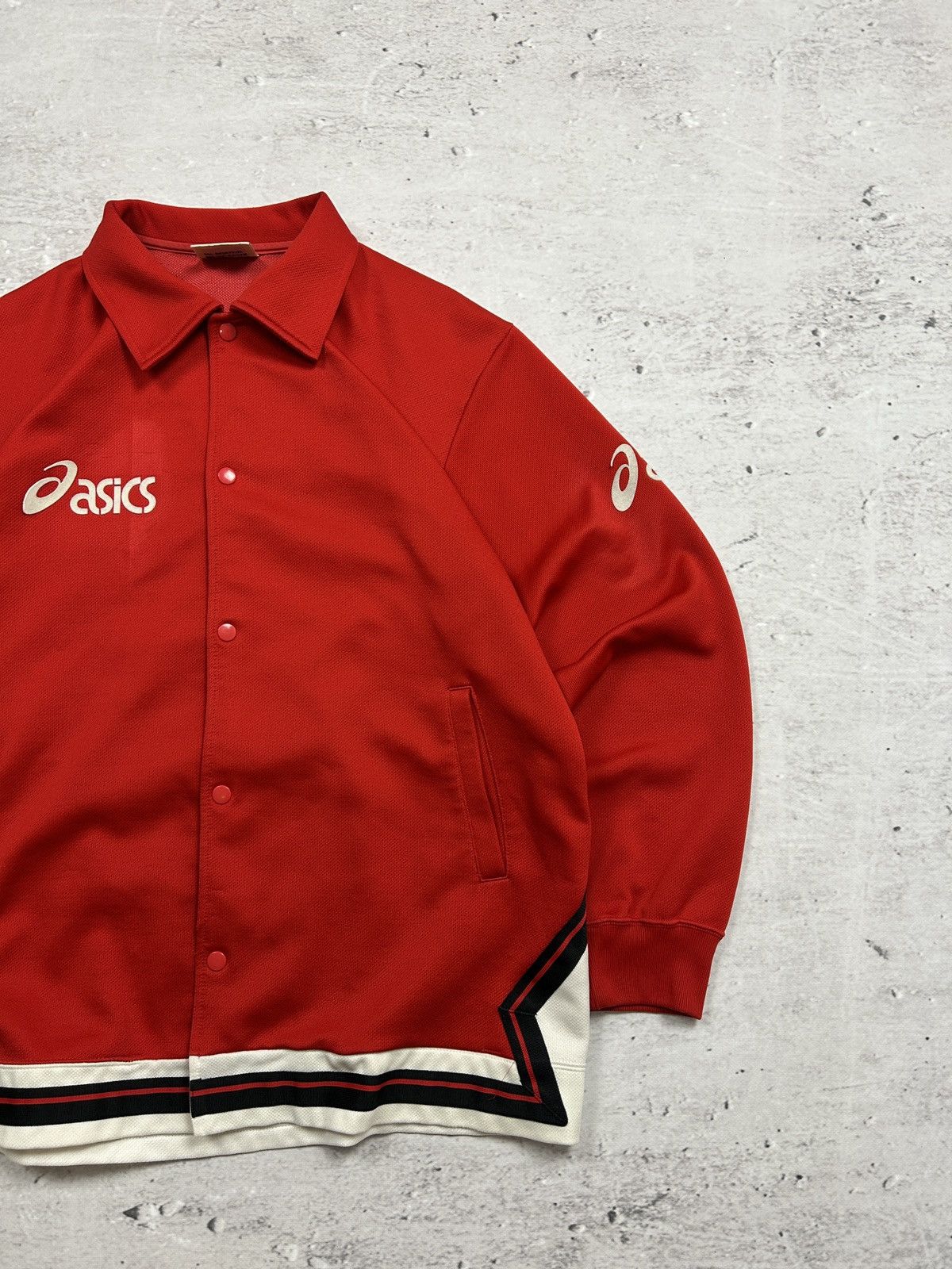 Asics × Japanese Brand × Vintage 🔥RARE VINTAGE ASICS MADE IN JAPAN RED BAGGY TRACK SUIT 80s🔥 Size US L / EU 52-54 / 3 - 5 Thumbnail