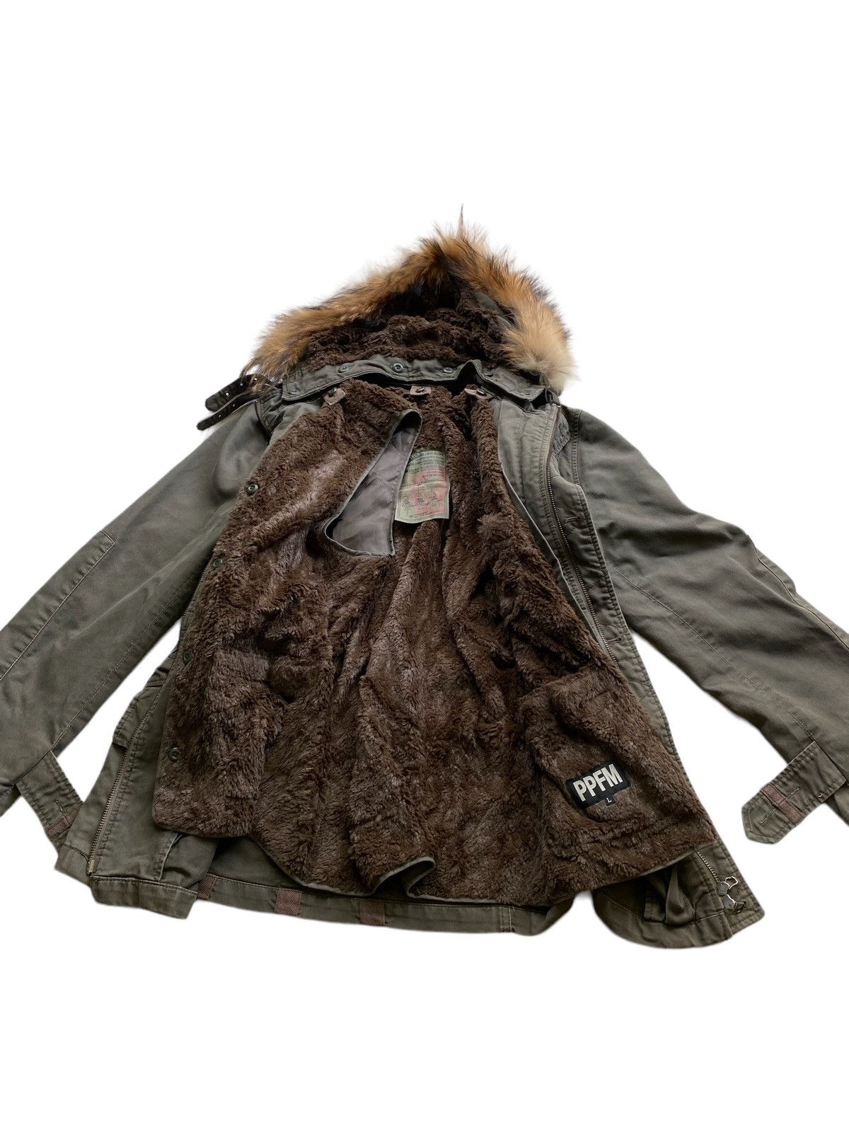 PPFM PPFM military bondage Yellow Riot punk Jacket Tactical rare Size US L / EU 52-54 / 3 - 6 Thumbnail