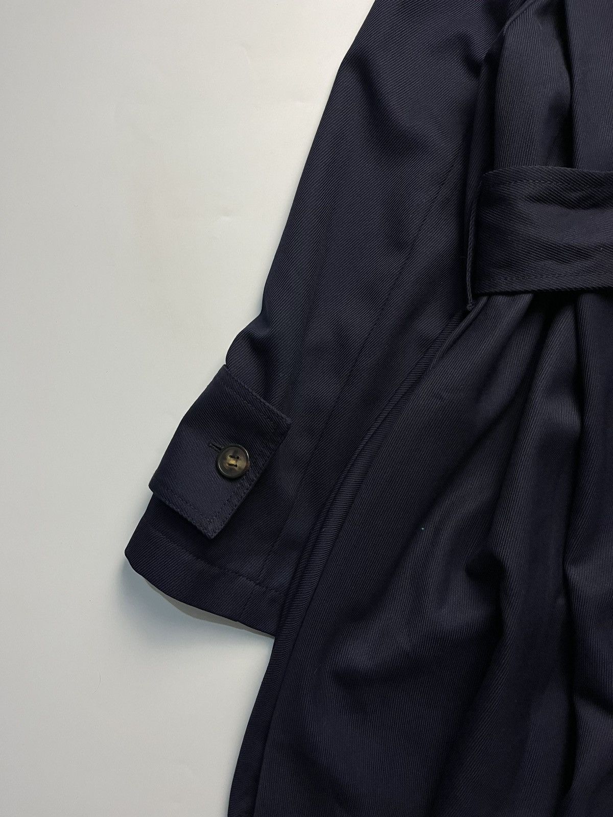 Acne Studios Acne Studios Olwen Twill Trench Coat Size XXS / US 00 / IT 34 - 11 Thumbnail