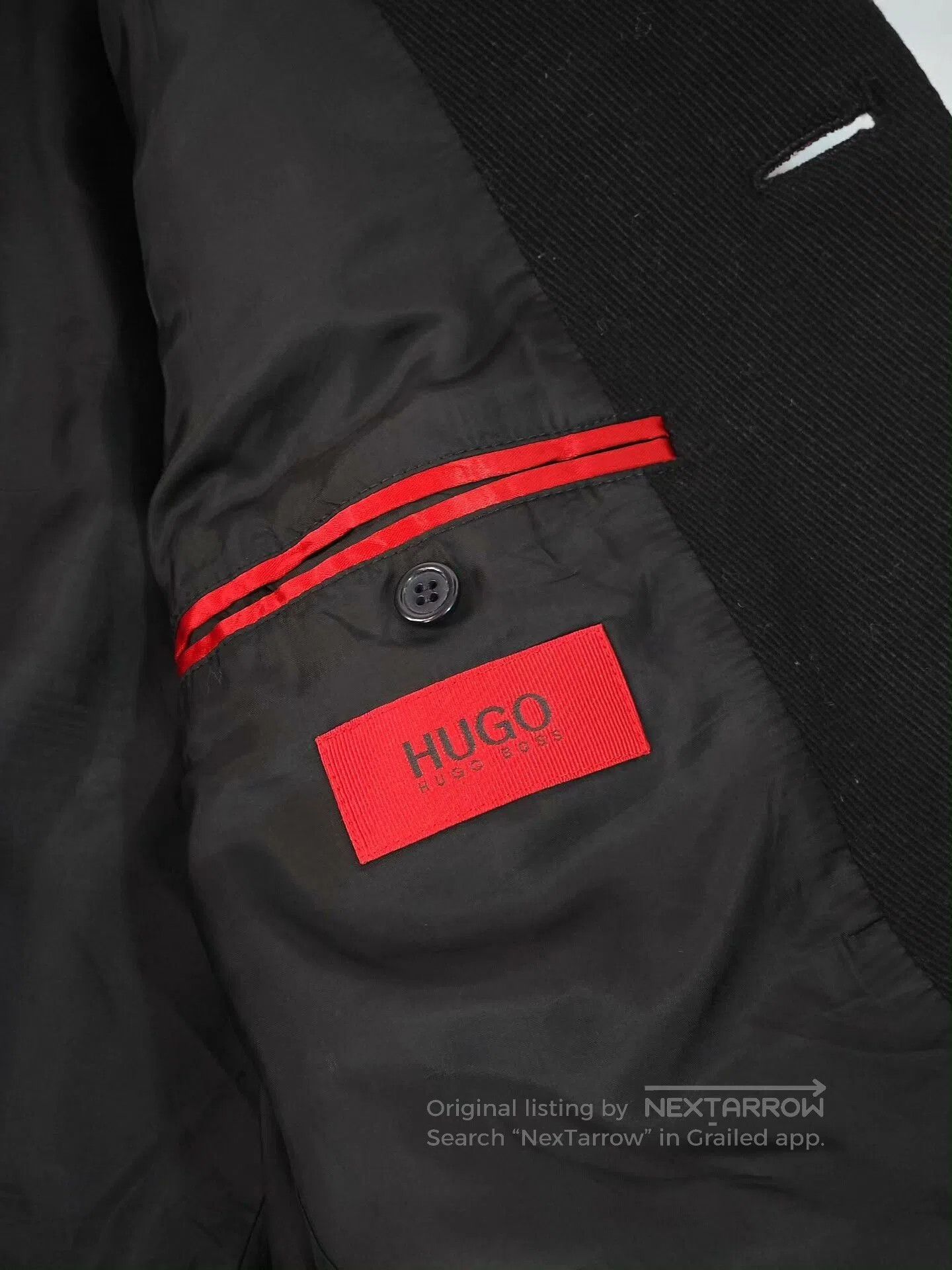 Hugo Boss Hugo Boss Wool Coat for Men. Size US S / EU 44-46 / 1 - 8 Thumbnail