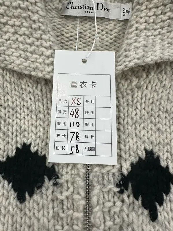 Dior Dior Gray Wool Women's Cardigan . Size XS / US 0-2 / IT 36-38 - 7 Thumbnail