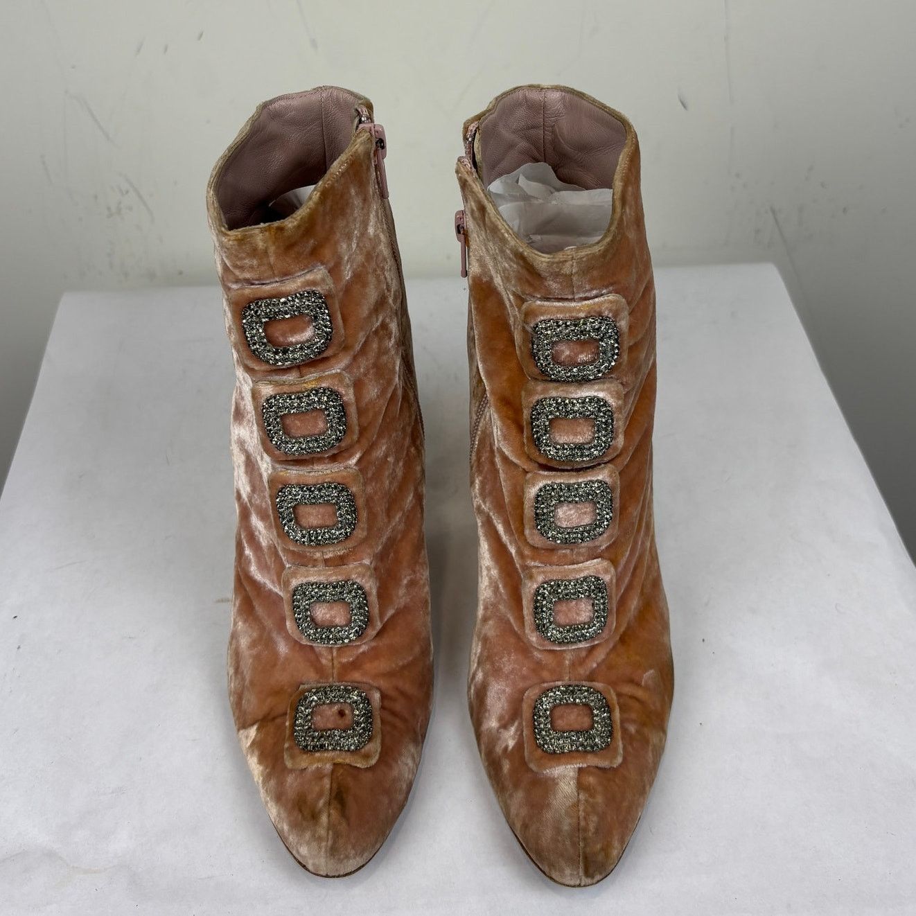 Manolo Blahnik Manolo Blahnik Suwalki Crystal Buckle Boots Women's 41 US 11 Size US 11 / IT 41 - 6 Thumbnail