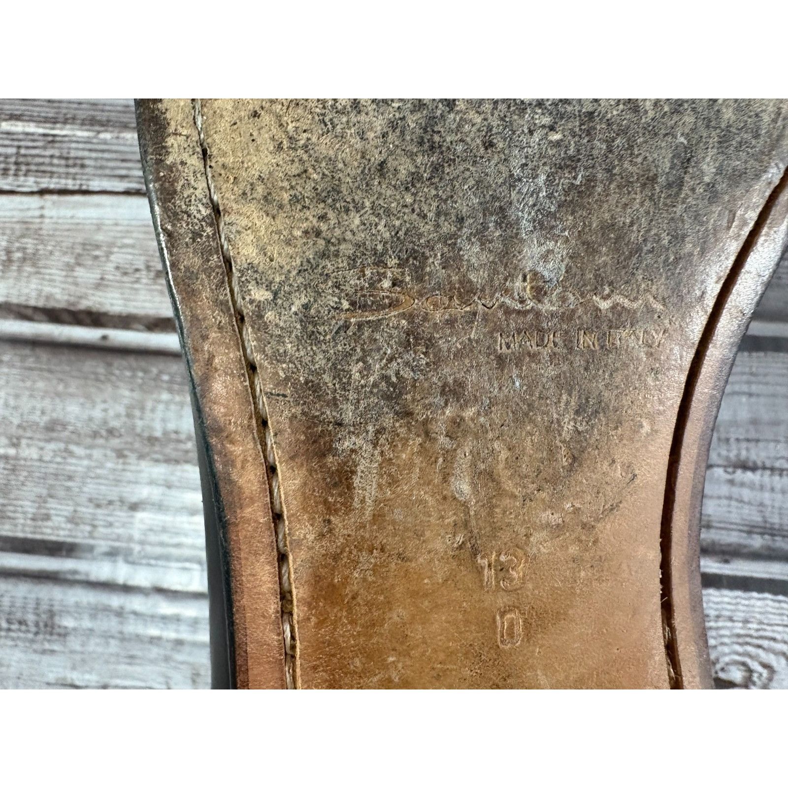 Santoni Santoni Darian Leather Cap Toe Oxford Shoes Size 13 D color Size US 13 / EU 46 - 7 Thumbnail