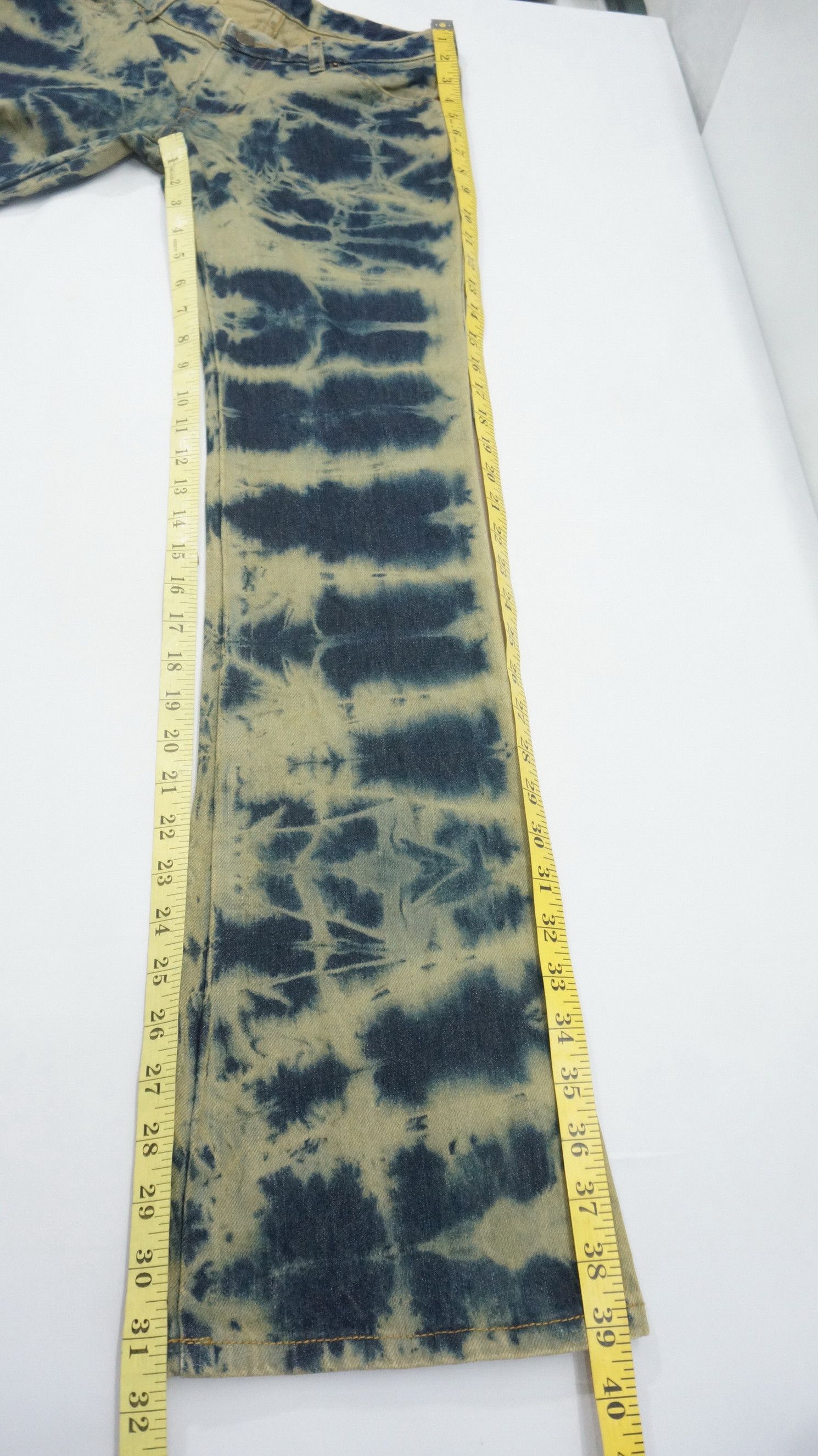 Japanese Brand 🔥 Cecil McBee Acid Wash Flared Women's Jeans Size 27" / US 4 / IT 40 - 11 Thumbnail