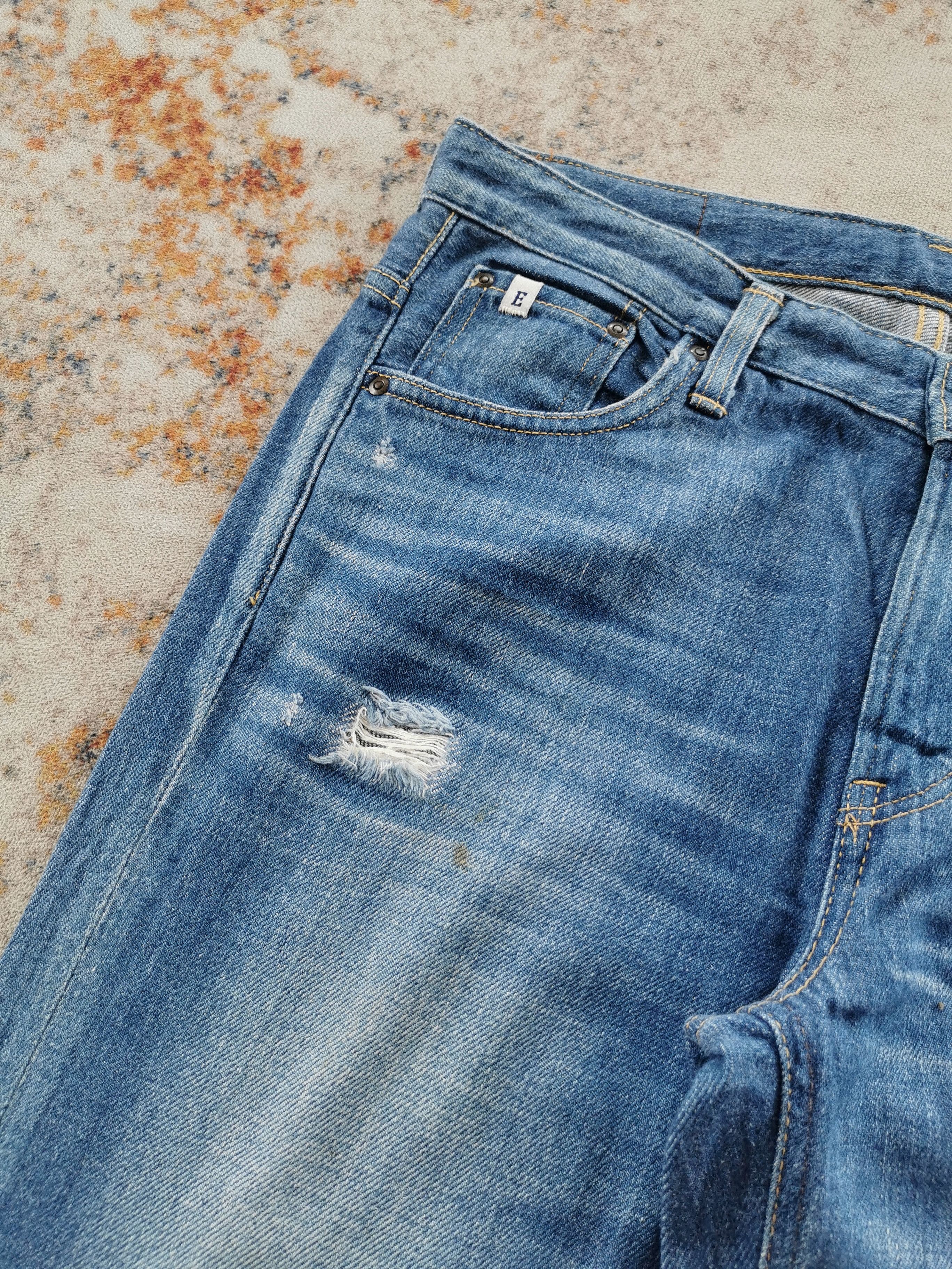 Edwin Edwin Flared Distressed Bootcut Jeans Size US 28 / EU 44 - 5 Thumbnail