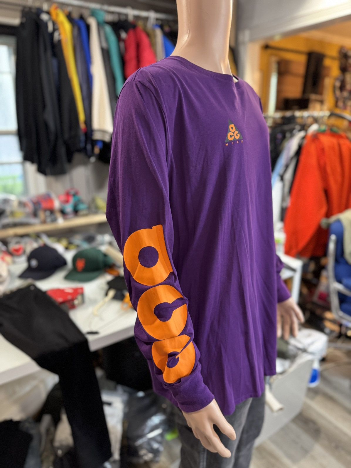 Nike ACG 👣🔥 SASQUATCH ACG 2018 longsleeve Tee ❌ xxl Size US XXL / EU 58 / 5 - 2 Thumbnail