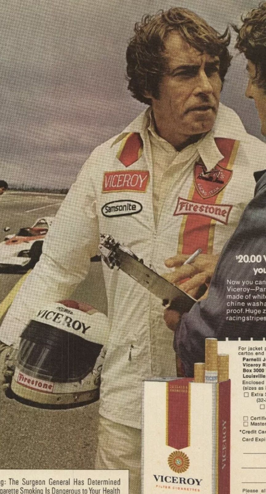 Sports Specialties × Vintage Vintage 70s Viceroy Parnelli Jones Racing Team Jacket Size US M / EU 48-50 / 2 - 1 Thumbnail