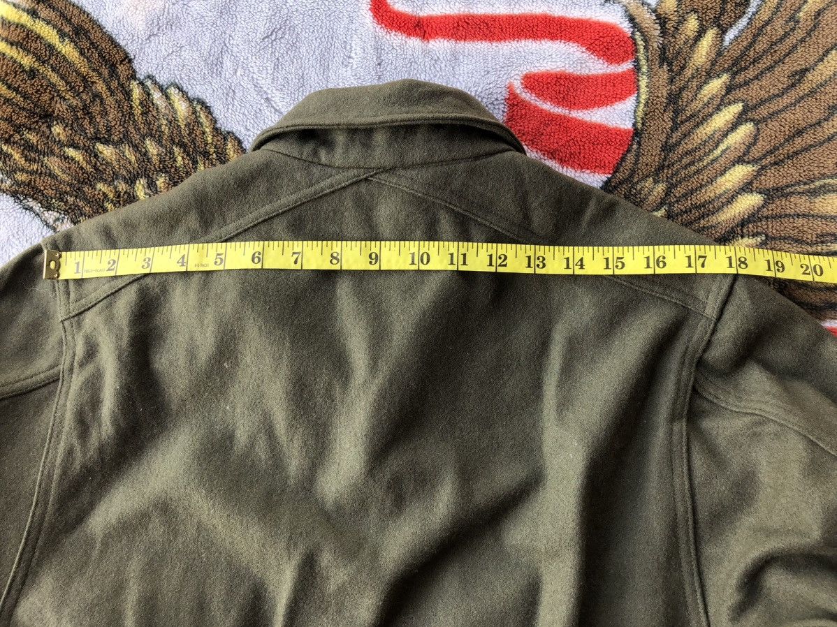 Vintage Vintage Army Green Wool Jacket Size US M / EU 48-50 / 2 - 10 Thumbnail