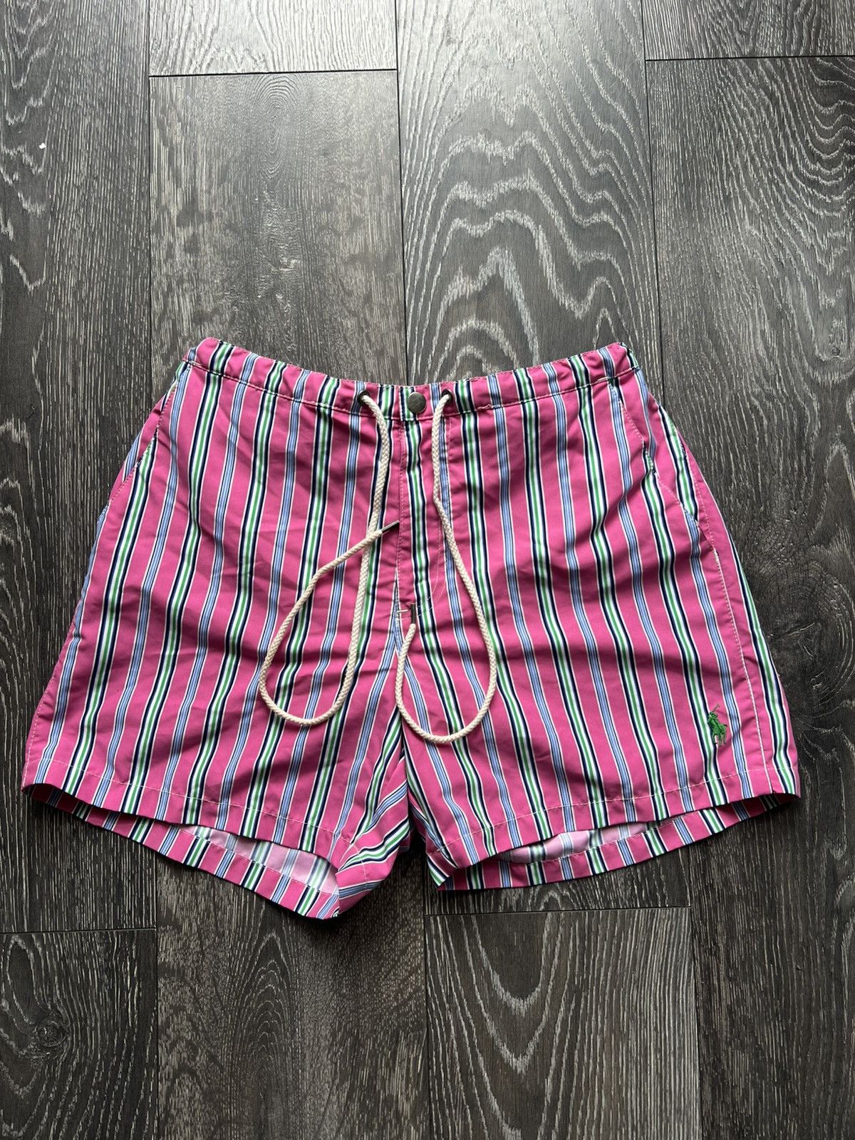 Polo Ralph Lauren Vintage Polo Ralph Lauren Swim Shorts Size US 30 / EU 46 - 1 Thumbnail