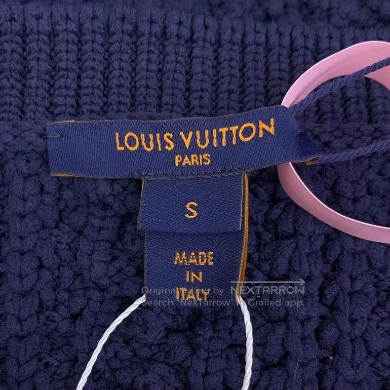 Louis Vuitton Louis Vuitton Blue Knit Cardigan Coat. Size US S / EU 44-46 / 1 - 6 Thumbnail