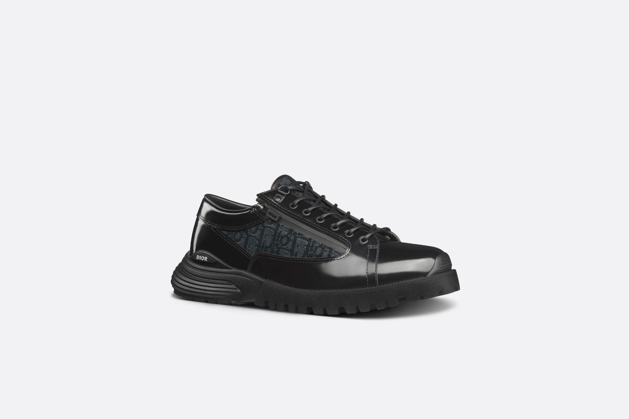 Dior o1mle0326 Combat Lace-Up Shoes in Black Size US 7 / EU 40 - 2 Thumbnail