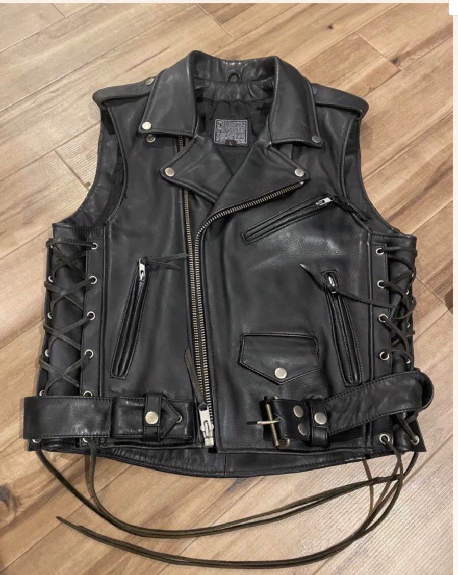 Kadoya Kadoya Leather vest Size US L / EU 52-54 / 3 - 1 Thumbnail