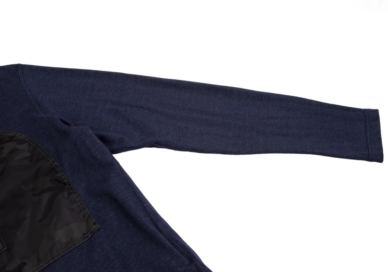 Junya Watanabe Camo Pocket Cut & Sewn Top in Navy and Burdy, Size M Size US M / EU 48-50 / 2 - 6 Thumbnail