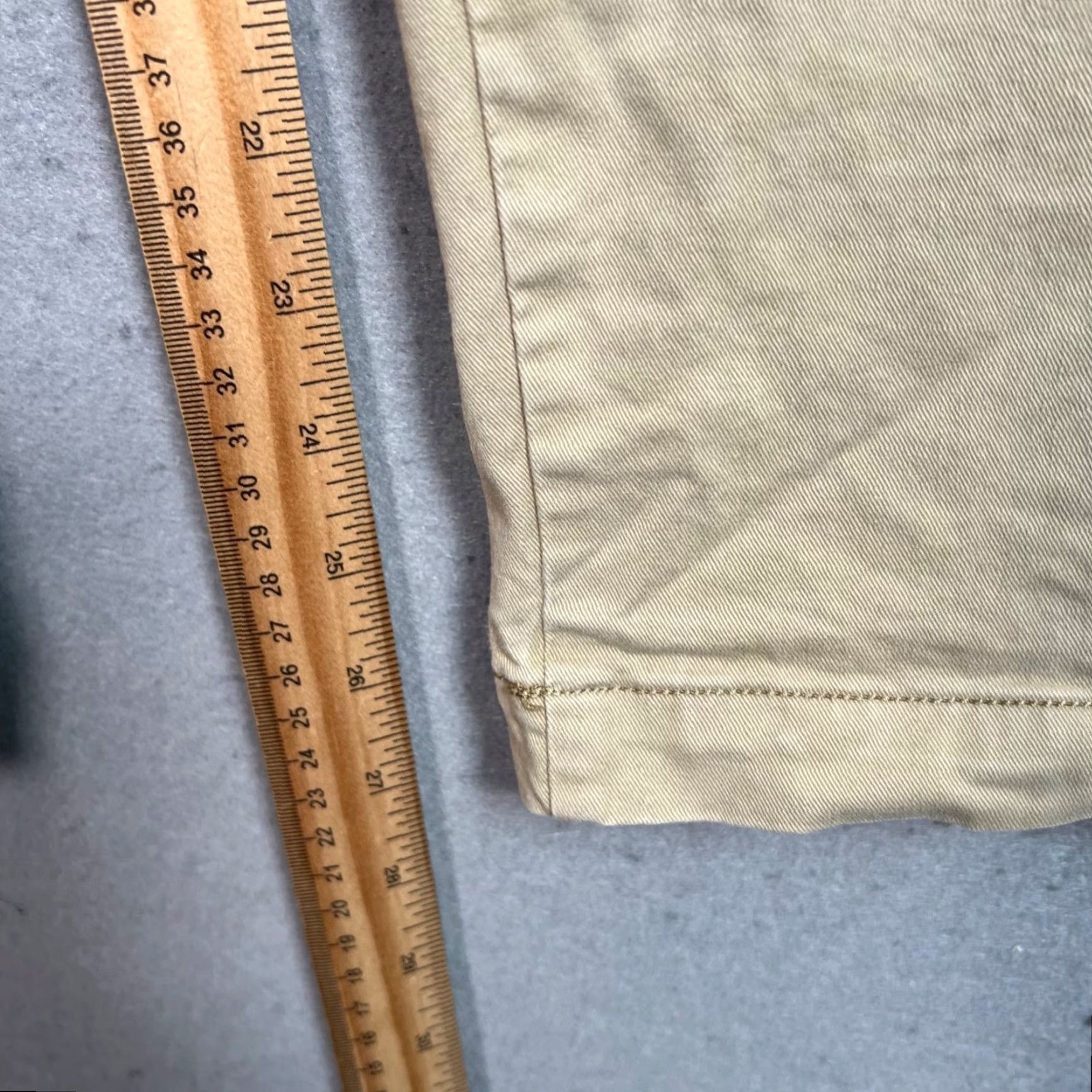 Gap Gap Mens Pants 34 Beige Khaki Casual Chino Regular Straight Leg Size US 34 / EU 50 - 7 Thumbnail
