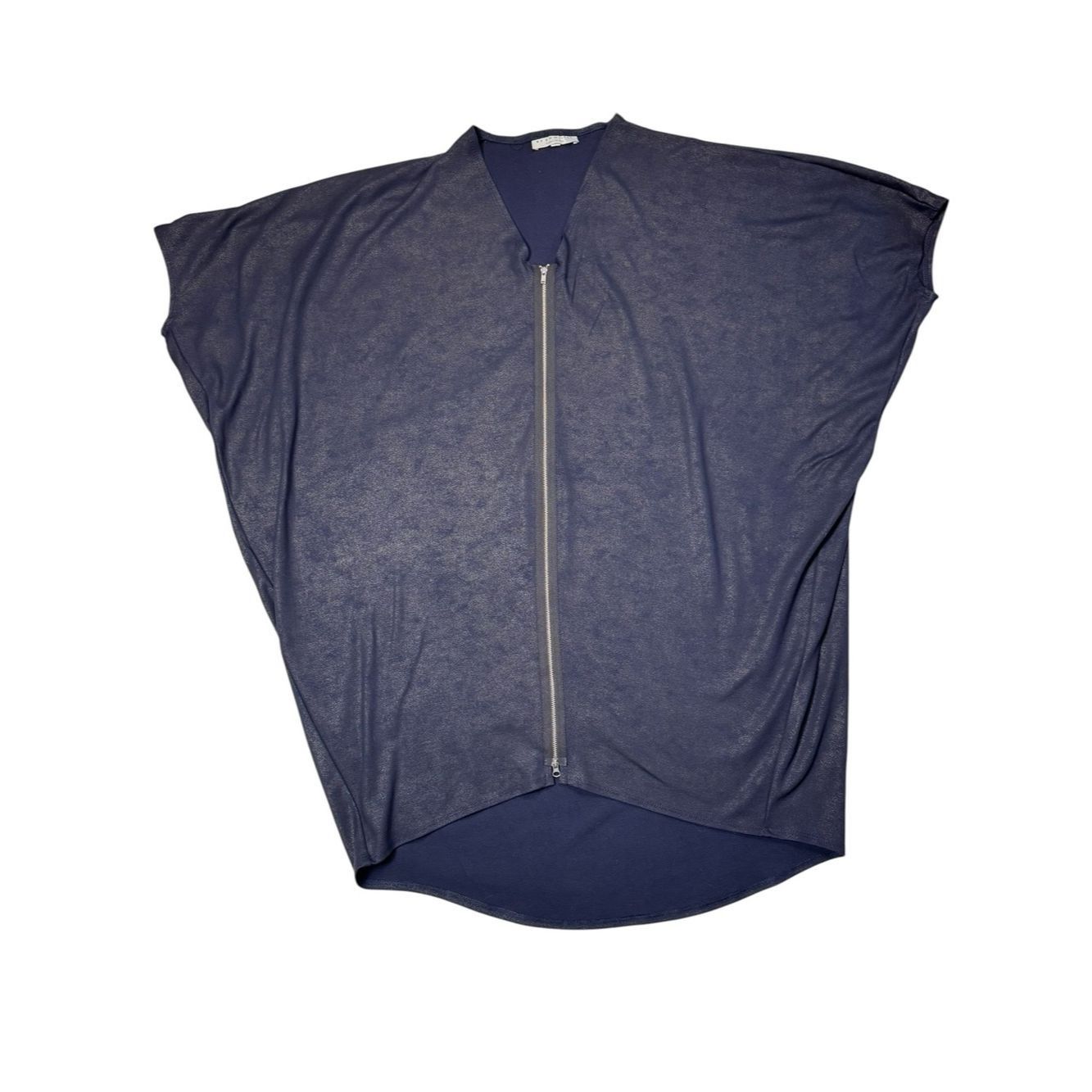 Bryn Walker bryn Walker Navy With Gold Coating Zip-Front Italian Fabric Size L / US 10 / IT 46 - 2 Thumbnail