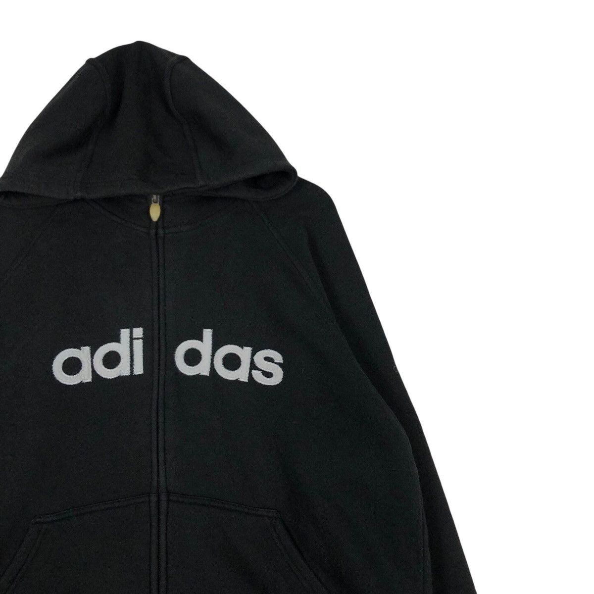Adidas × Japanese Brand Adidas Spell Out Vintage Sweatshirt Hoodie Large Size US L / EU 52-54 / 3 - 5 Thumbnail