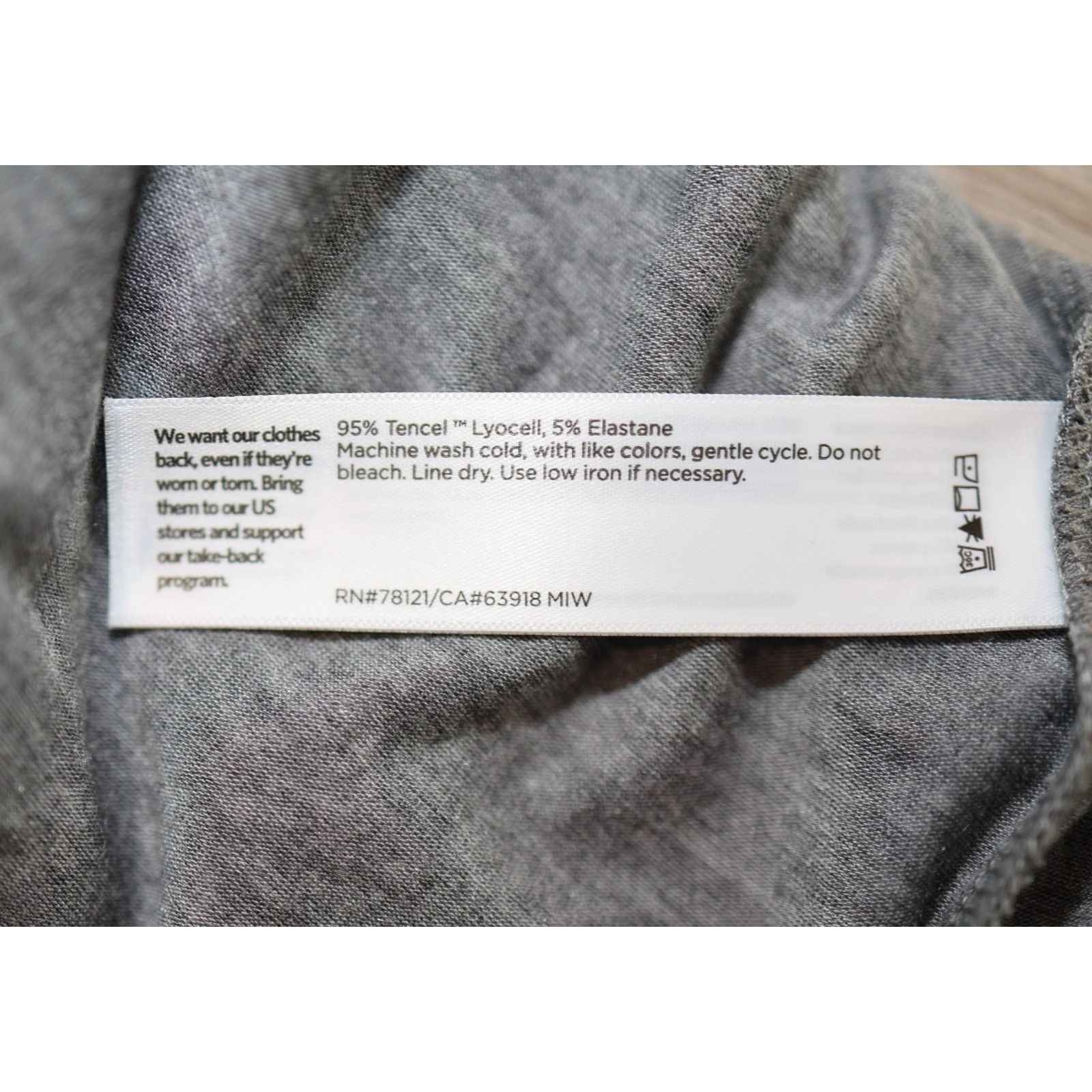 Eileen Fisher NWoT EILEEN FISHER Tencel Gray Sleeveless Tunic Dress Sz PL Size L / US 10 / IT 46 - 5 Thumbnail