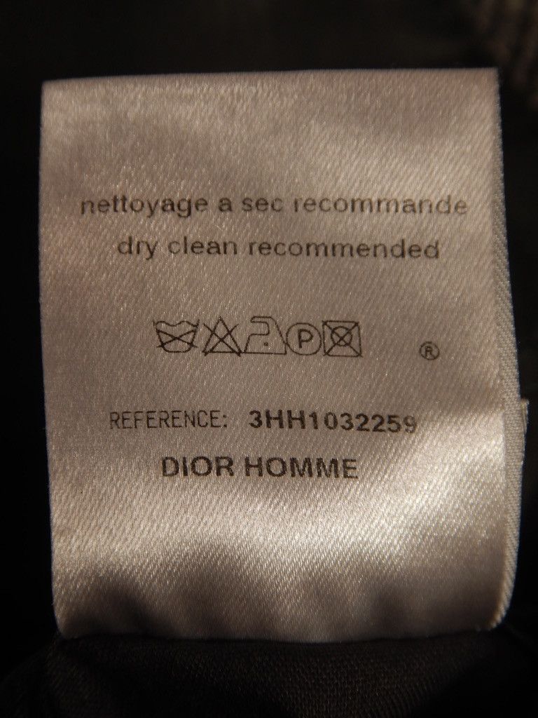 Hedi Slimane Dior Homme Hedi Slimane 2003FW Single Breasted Tweed Coat Size US L / EU 52-54 / 3 - 7 Thumbnail