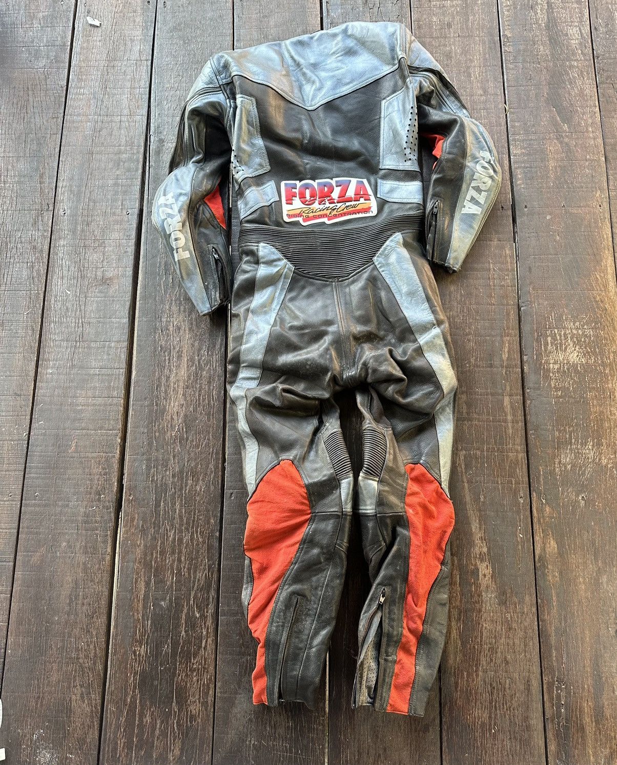 Japanese Brand Forza leather racing jacket Size US XS / EU 42 / 0 - 2 Thumbnail