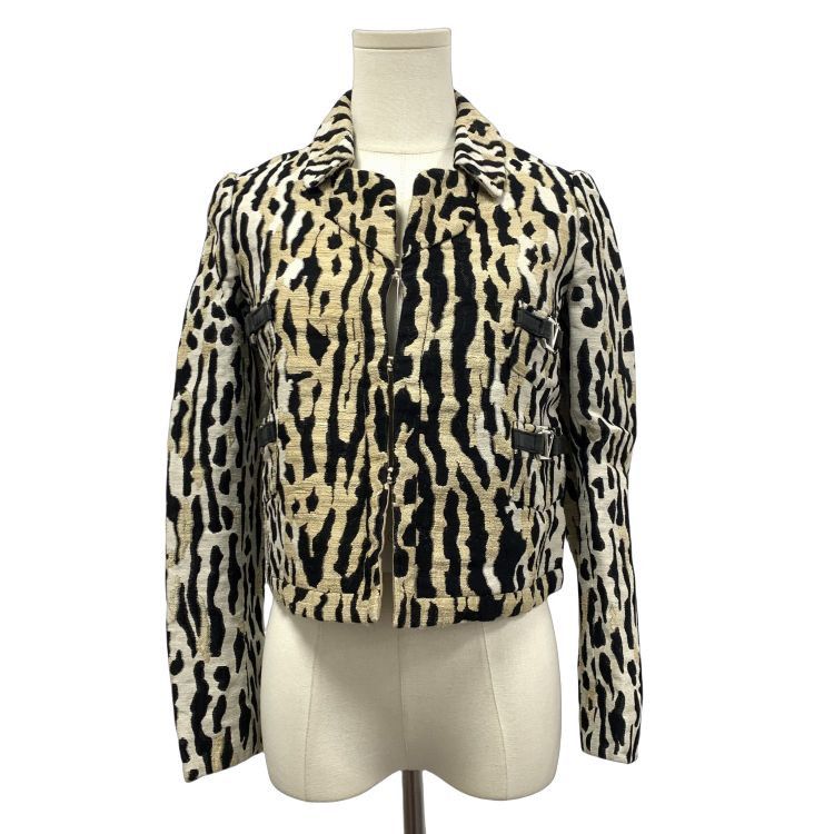 Valentino Valentino V-Logo Animal Print Jacket Size 38 Size XS / US 0-2 / IT 36-38 - 1 Thumbnail