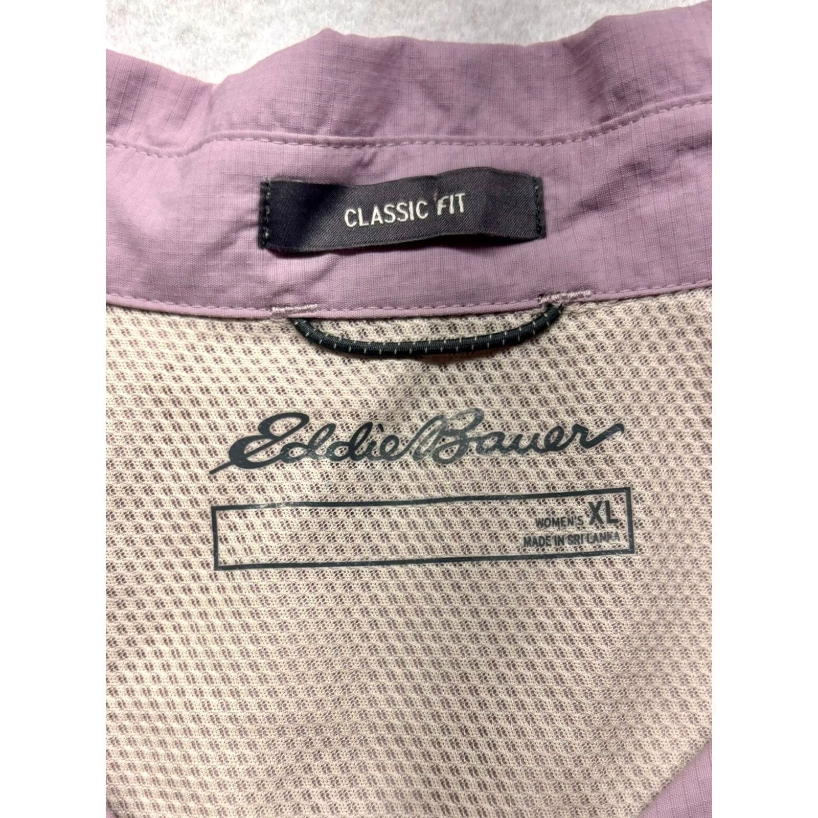 Eddie Bauer Eddie Bauer UPF Guide Long Sleeve Shirt Womens XL Purple Button-Up Long Sleeve Size XL / US 12-14 / IT 48-50 - 4 Thumbnail