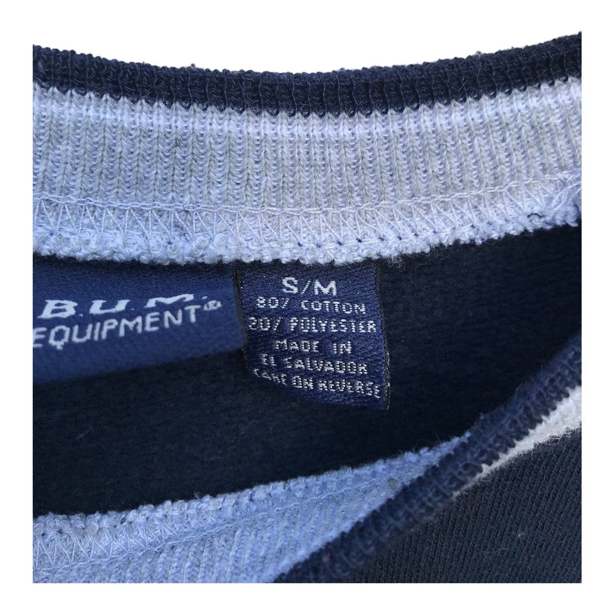 Vintage Vintage 90s Bum Equipment Spellout Sweatshirt Size US M / EU 48-50 / 2 - 3 Thumbnail