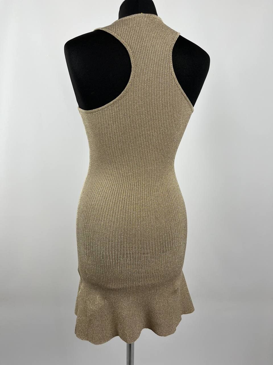 Jacquemus Jacquemus Gold Guirlande 'La Mini Robe Brilho' Minidress Size XS / US 0-2 / IT 36-38 - 4 Thumbnail