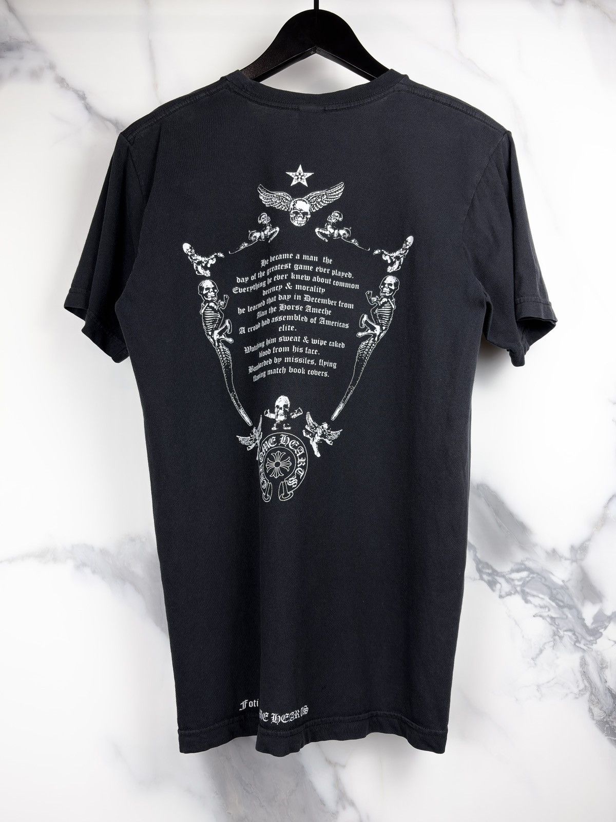 Chrome Hearts Vintage Chrome Hearts Back Hit T-shirt | Grailed
