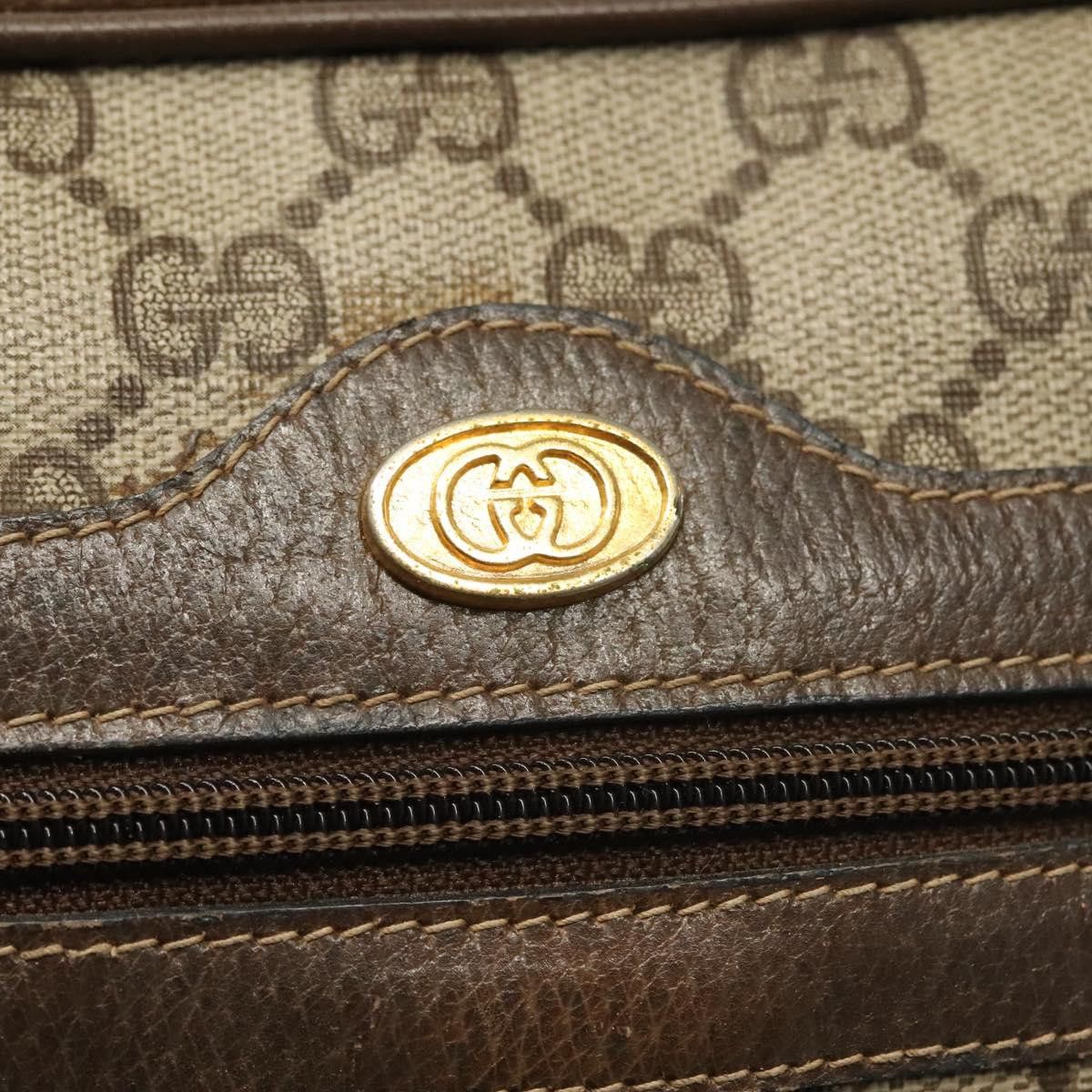 Gucci GUCCI GG Supreme Web Sherry Line Shoulder Bag Pvc Beige Size ONE SIZE - 16 Thumbnail