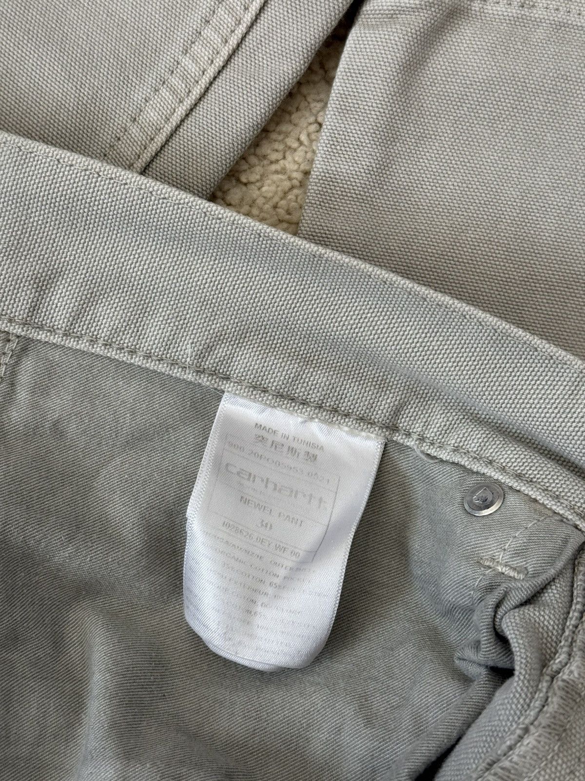 Carhartt Carhartt Work In Progress Men's Newel Organic Cotton Pants Size US 30 / EU 46 - 4 Thumbnail
