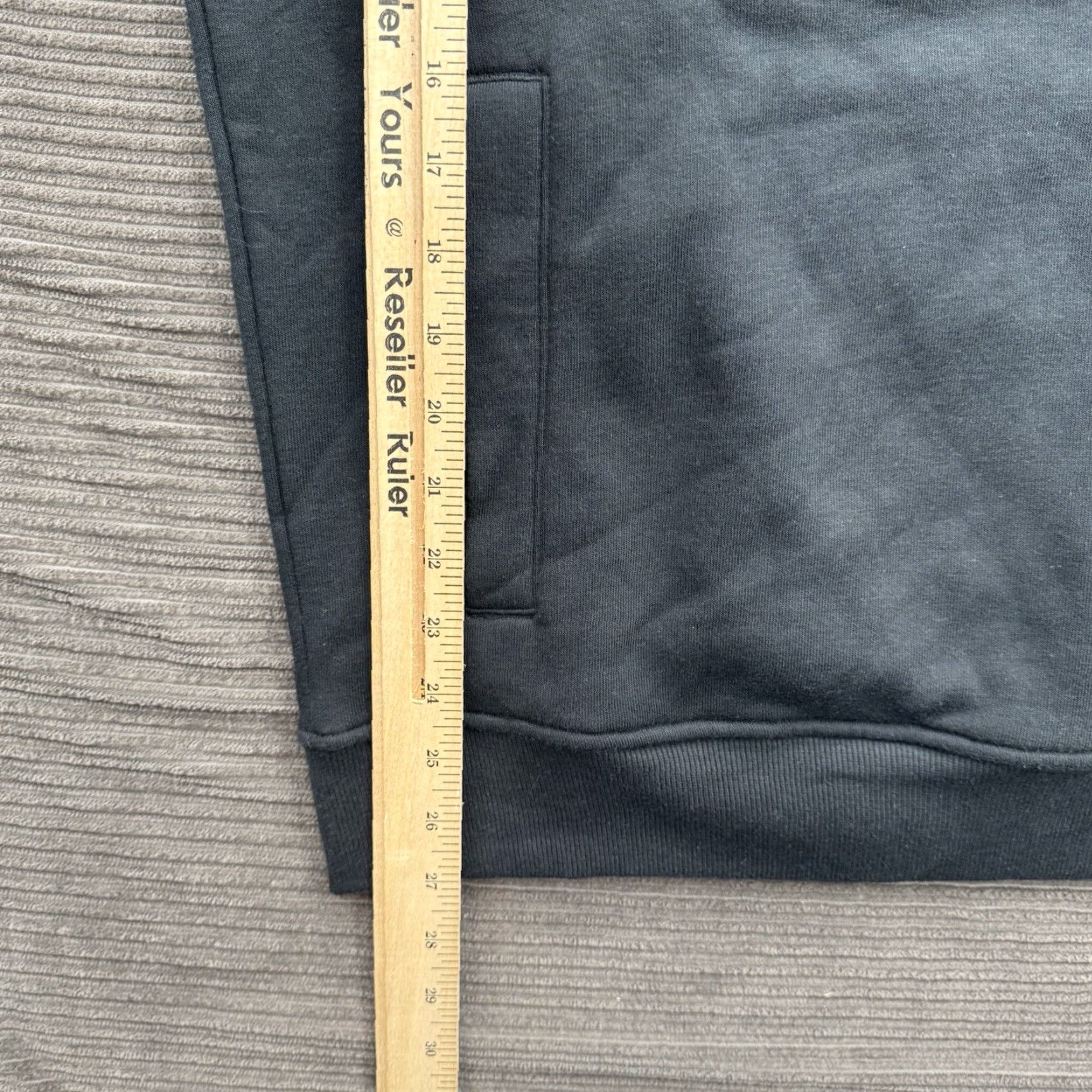 Scotch & Soda Scotch & Soda Relaxed Fit Hoodie Men Medium Black Long Sleeve Fleece Embroidered Logo Pullover Size US M / EU 48-50 / 2 - 7 Thumbnail