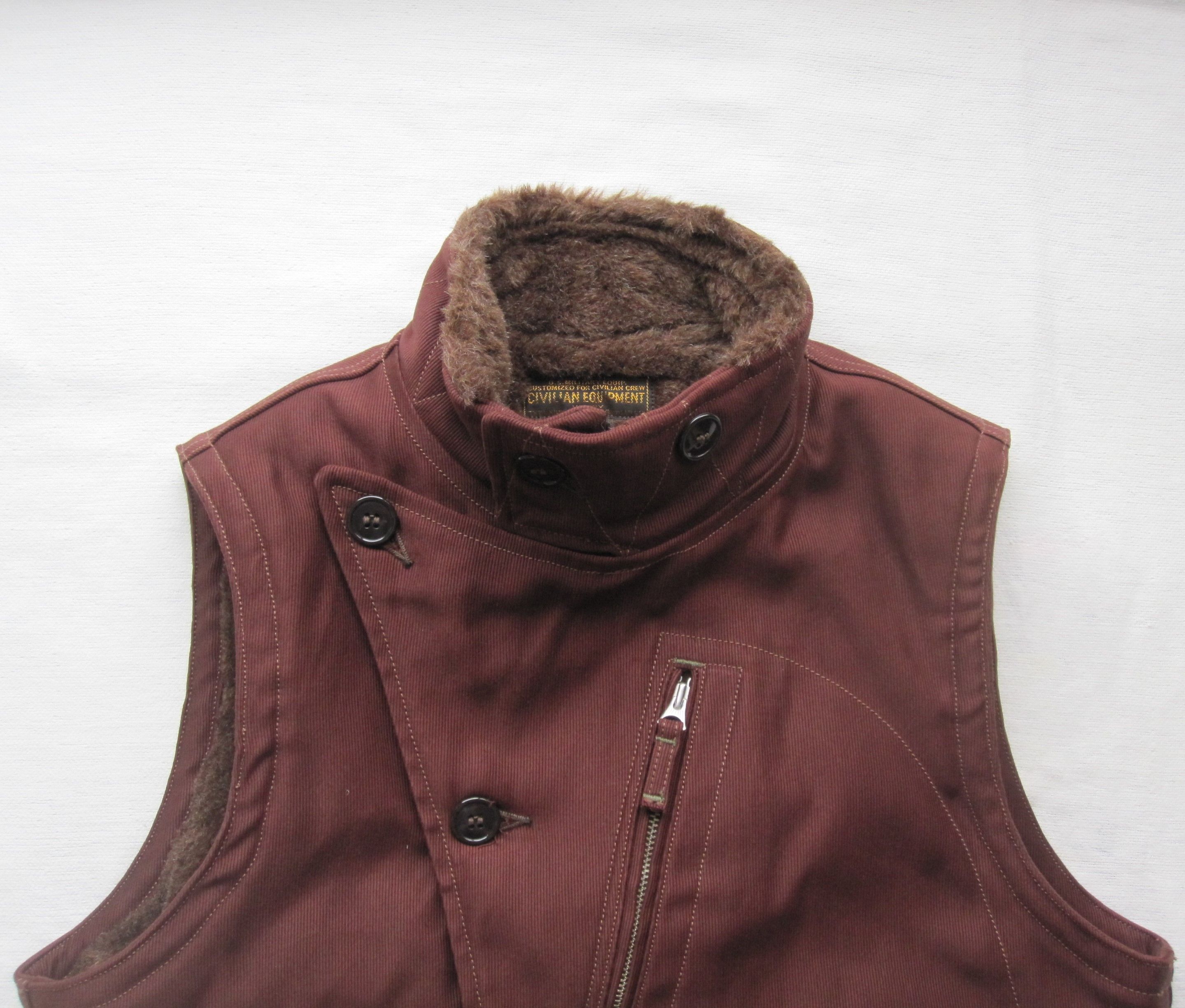 Freewheelers WINTER AVIATOR’S VEST Size US S / EU 44-46 / 1 - 3 Thumbnail