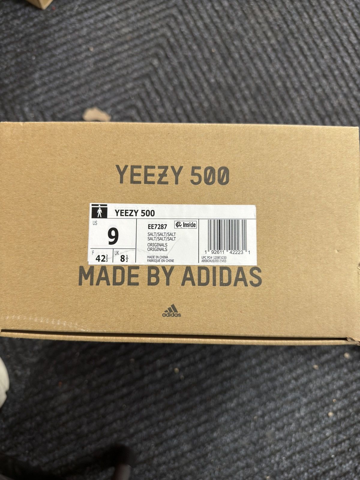 Adidas × Yeezy Adidas Yeezy 500 “Salt” Size US 9 / EU 42 - 7 Thumbnail