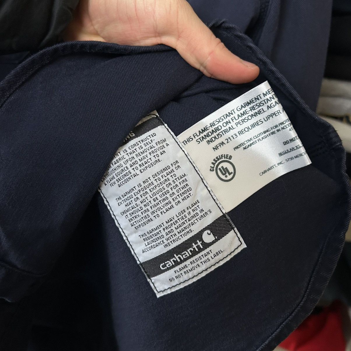 Carhartt Wip Vintage Carhartt Wip Patch Logo FR Streetwear y2k overshirt Size US XL / EU 56 / 4 - 8 Thumbnail