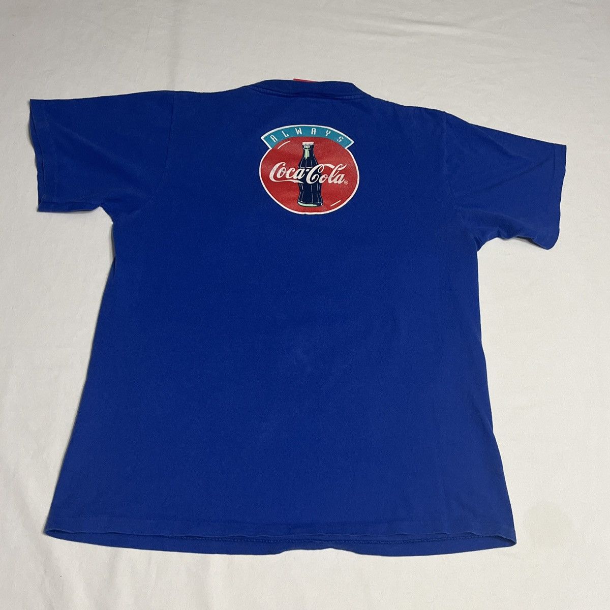 Vintage 1994 coke bear tee double sided single stick Size US L / EU 52-54 / 3 - 2 Thumbnail