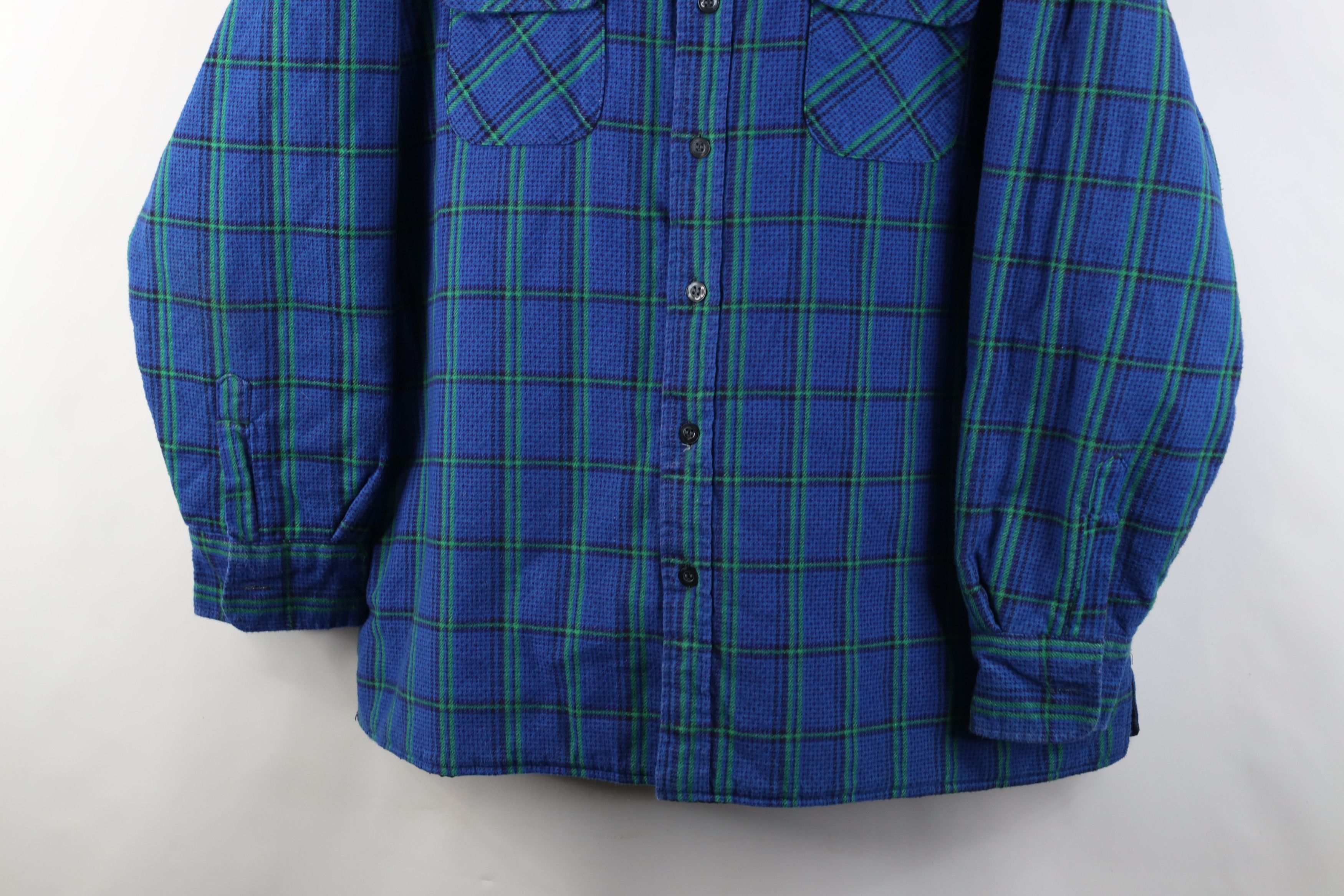 Vintage Vintage 80s 90s Streetwear Button Shirt Jacket Jac Shirt Size US XXL / EU 58 / 5 - 3 Thumbnail