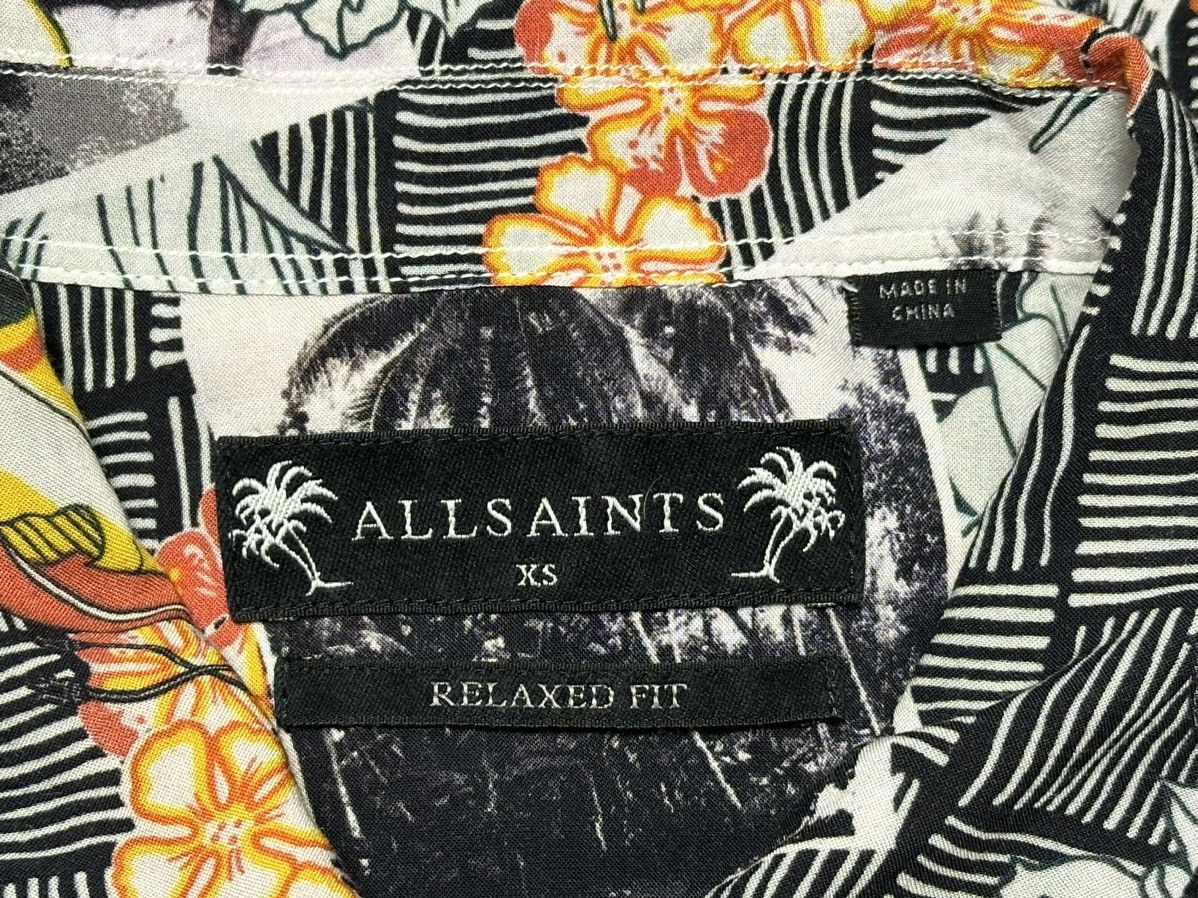Allsaints Allsaints Vista Hawaiian Print Shirt Size US S / EU 44-46 / 1 - 8 Thumbnail